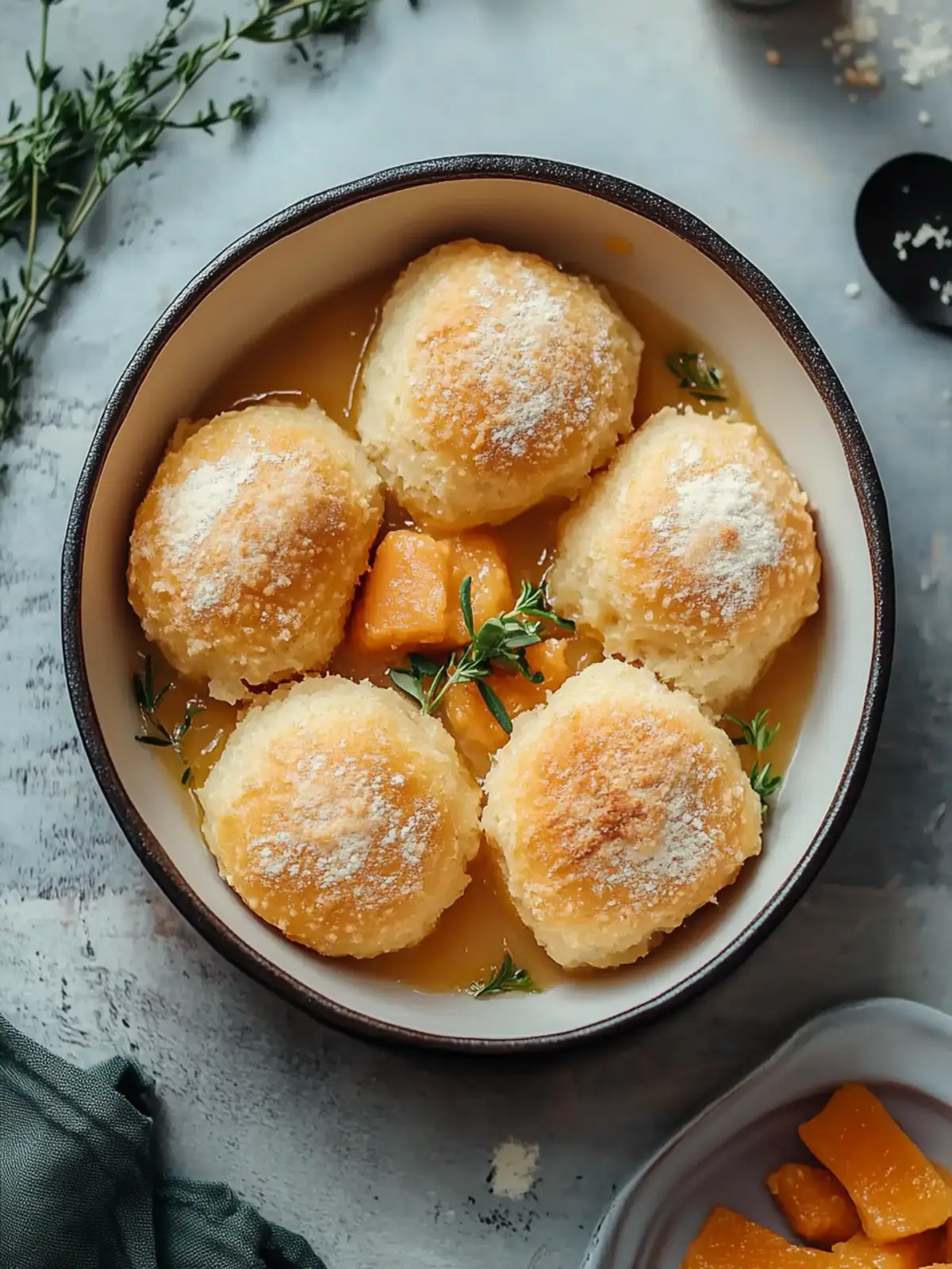 Einfache Maisbrotknödel für wärmende Suppen und Eintöpfe 4 Einfache Maisbrotknödel