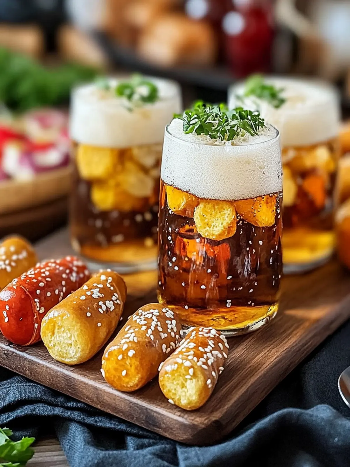 Leckere Snack-Spieße als Oktoberfest Fingerfood für jeden Anlass 4 Leckere Snack-Spieße als Oktoberfest Fingerfood