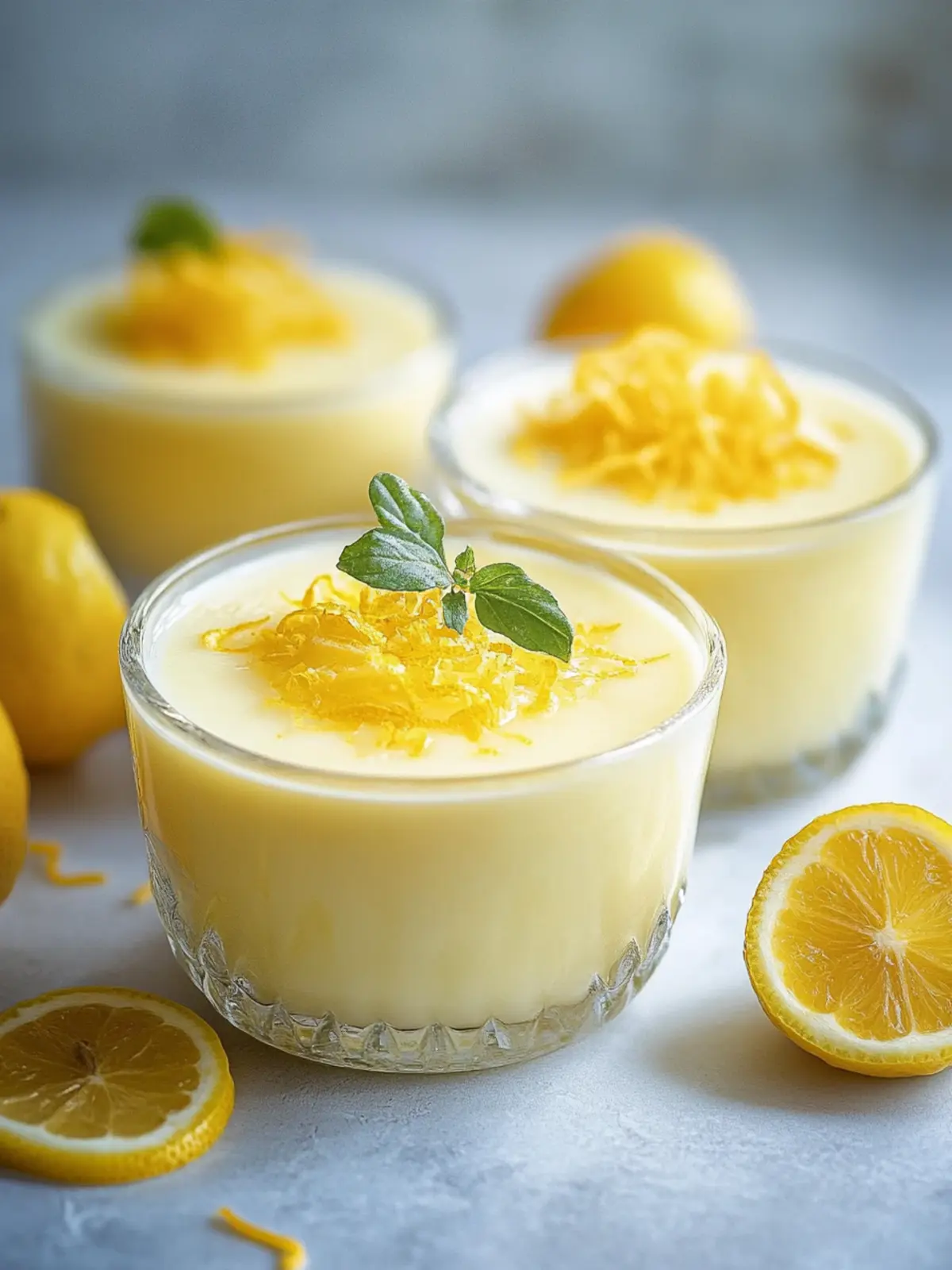 Zitronen-Posset: Einfaches Dessert für jeden Anlass 4 Zitronen-Posset