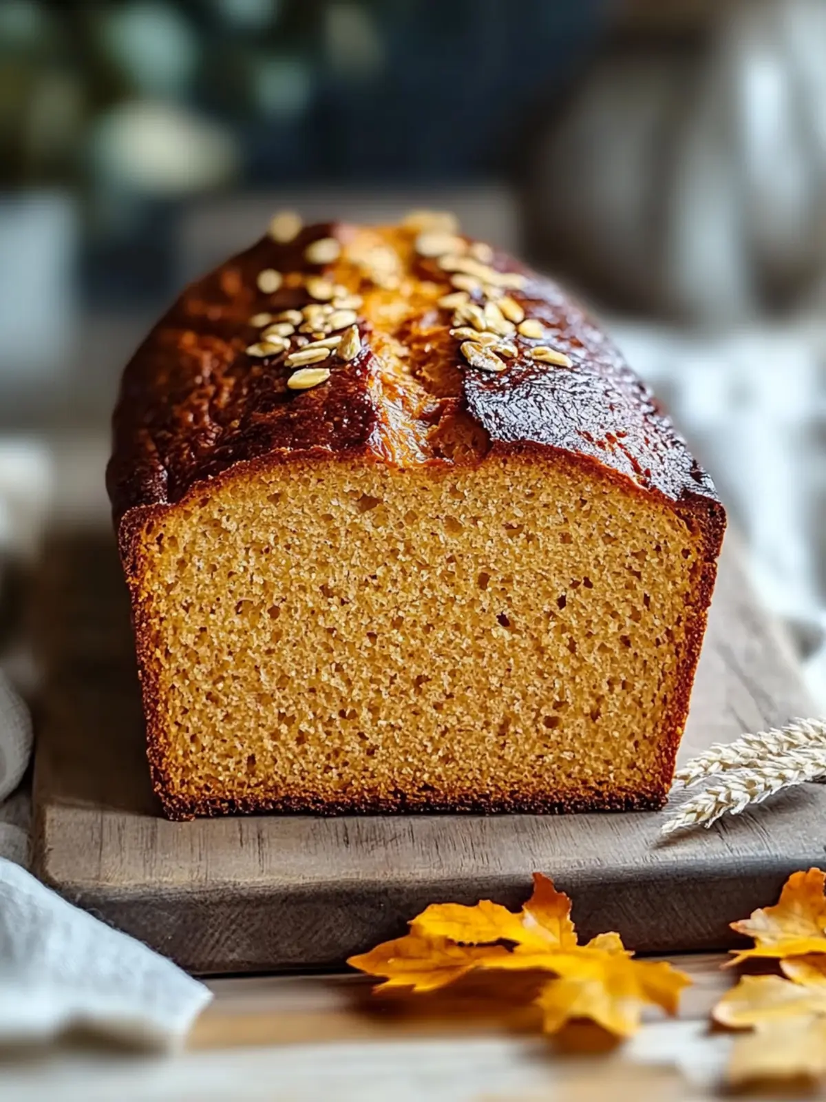 Herbstliches Kürbisbrot: Das perfekte Snack für den Herbst 3 Herbstliches Kürbisbrot