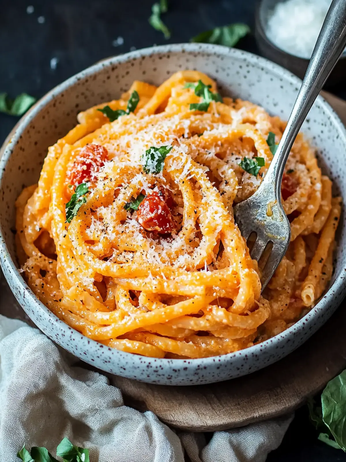 Veganer rote Paprika Pasta: Cremige Freude für jeden Abend 2 Veganer rote Paprika Pasta