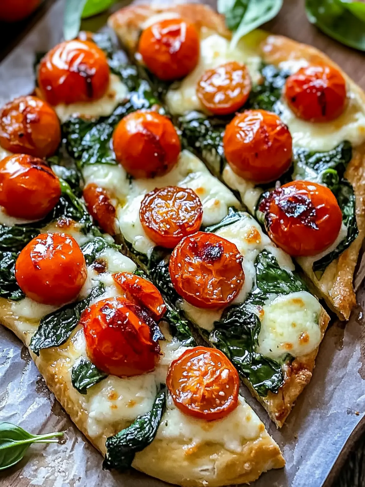 Genuss den Geschmack von Tomaten- und Spinat-Fladenbrot für jedes Fest 4 Genuss den Geschmack von Tomaten- und Spinat-Fladenbrot-Genuss