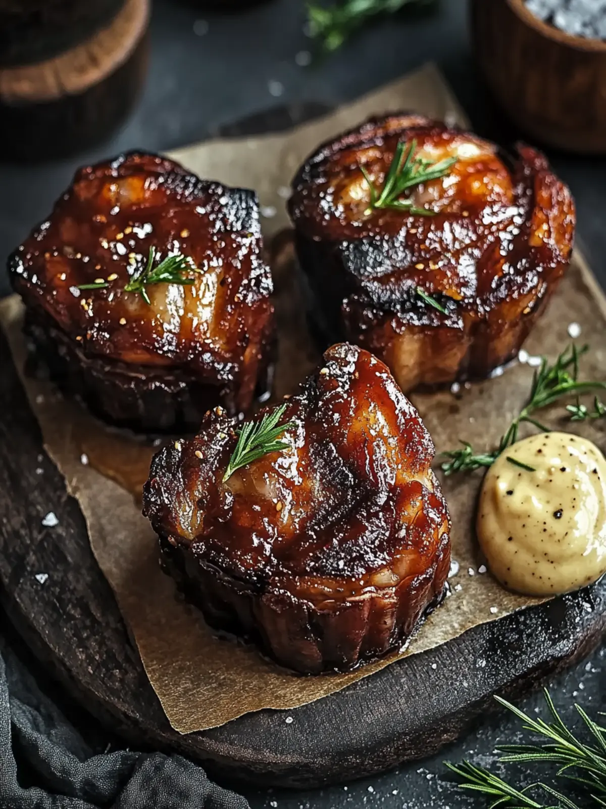 Rauchige Bourbon BBQ Rinderbacon: Der perfekte Snack für Zuhause 4 Rauchige Bourbon BBQ Rinderbacon