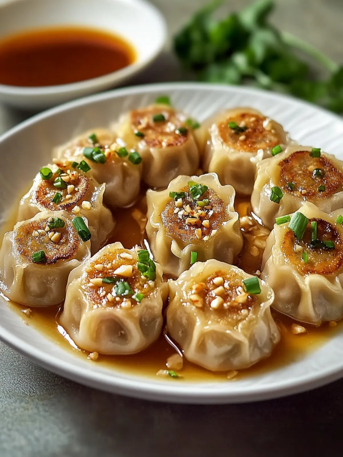 Teigtaschen mit Erdnusssauce: Knuspriger Genuss für Zuhause 2 Teigtaschen mit Erdnusssauce