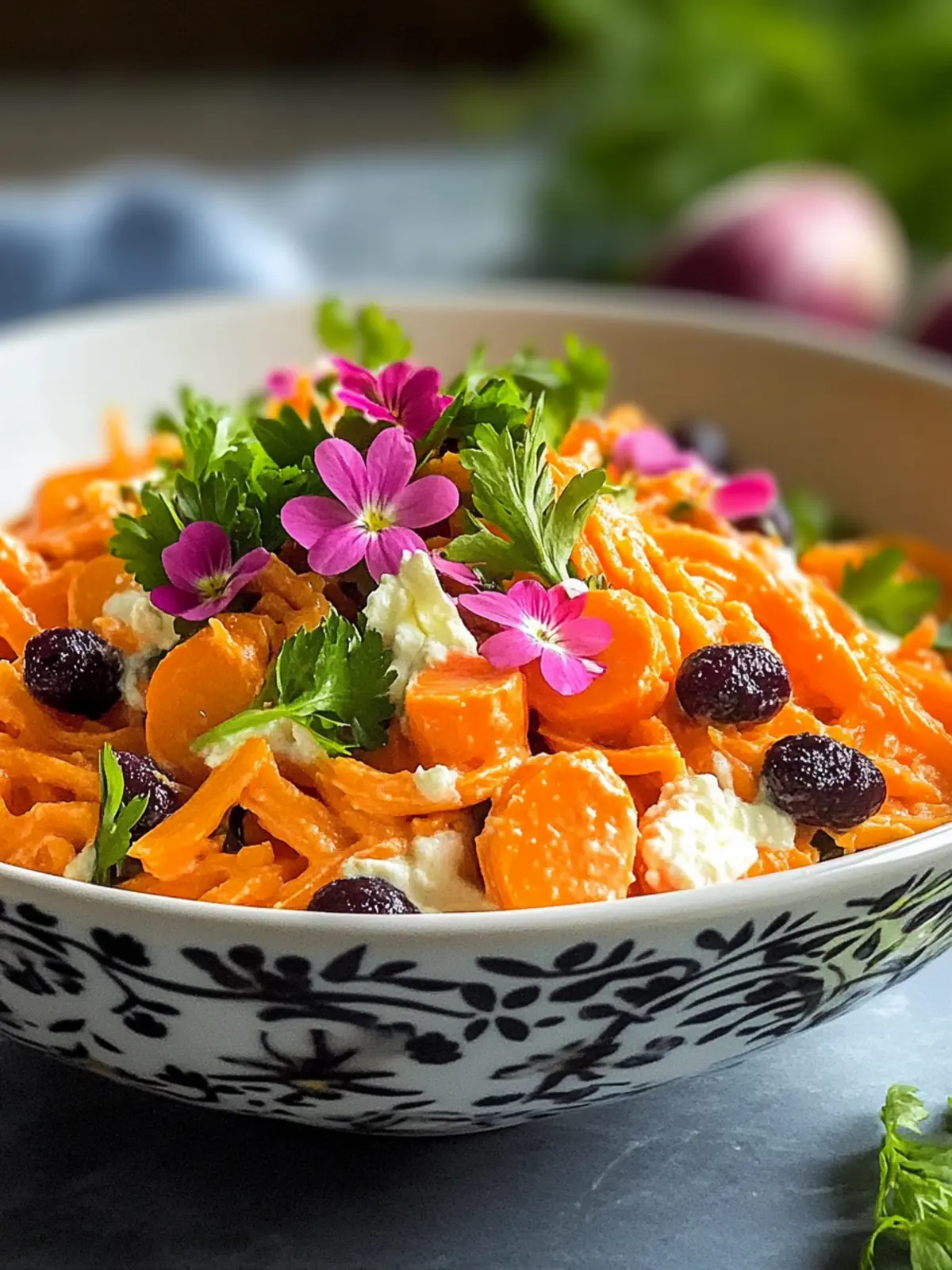 Karotten- und Rosinen-Topfsalat für fröhliche Frühlingstage genießen 4 Karotten- und Rosinen-Topfsalat für fröhliche Frühlingstage