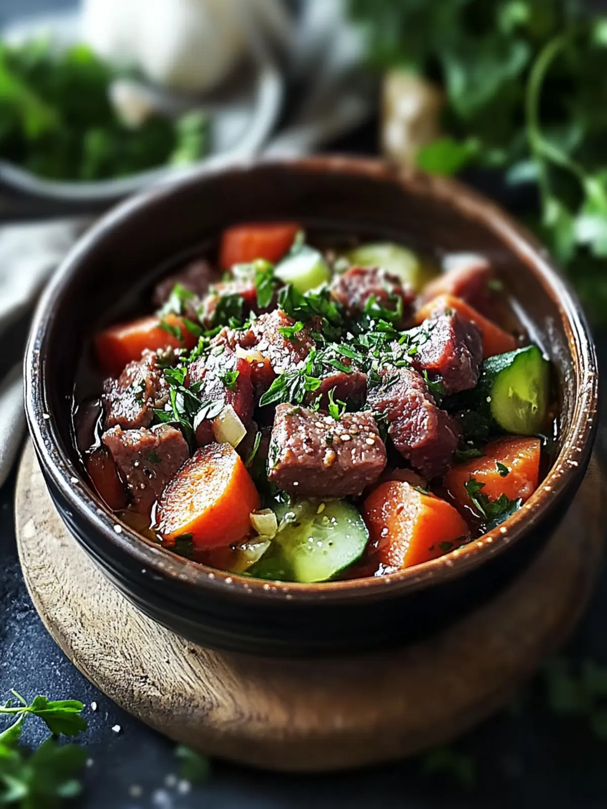 Herzhafter marokkanischer Rindfleischeintopf für kalte Abende 4 marokkanischer Rindfleischeintopf