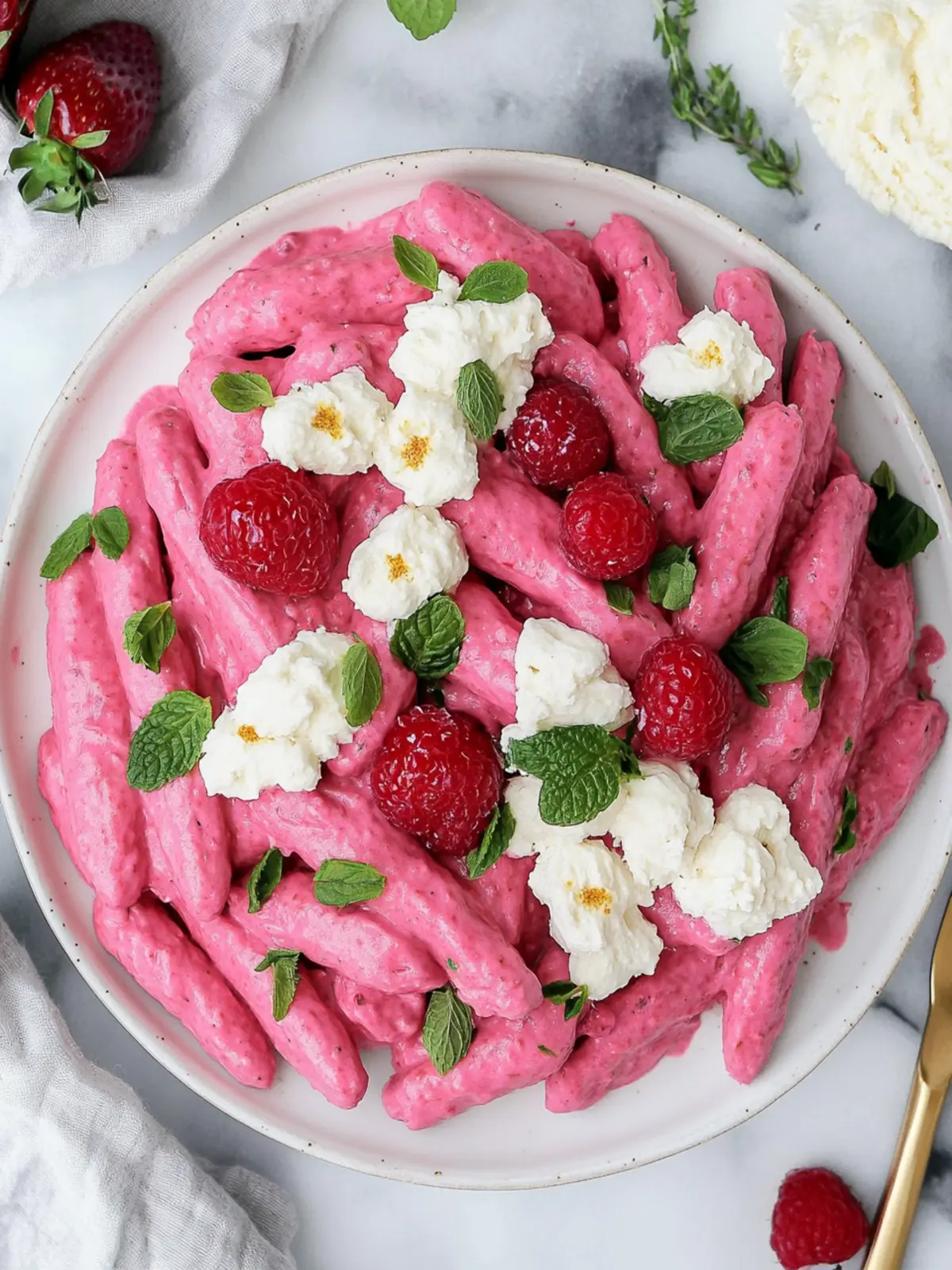 Rote-Bete-Pasta-Sauce: Gesund, cremig und kinderfreundlich 2 Rote-Bete-Pasta-Sauce