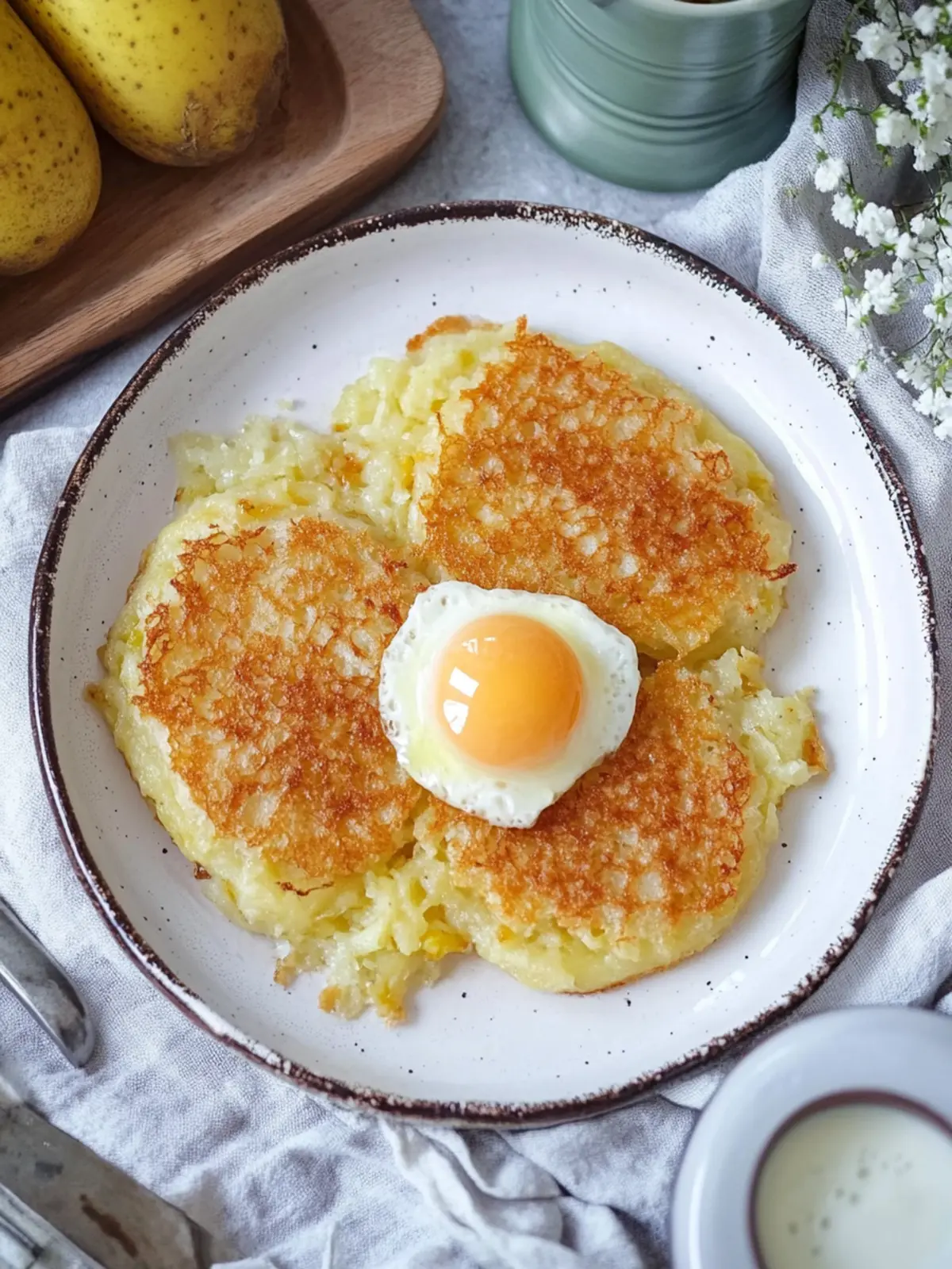Kartoffelpuffer ohne Ei: Knusprige Vegane Leckerbissen Zuhause 4 Kartoffelpuffer ohne Ei