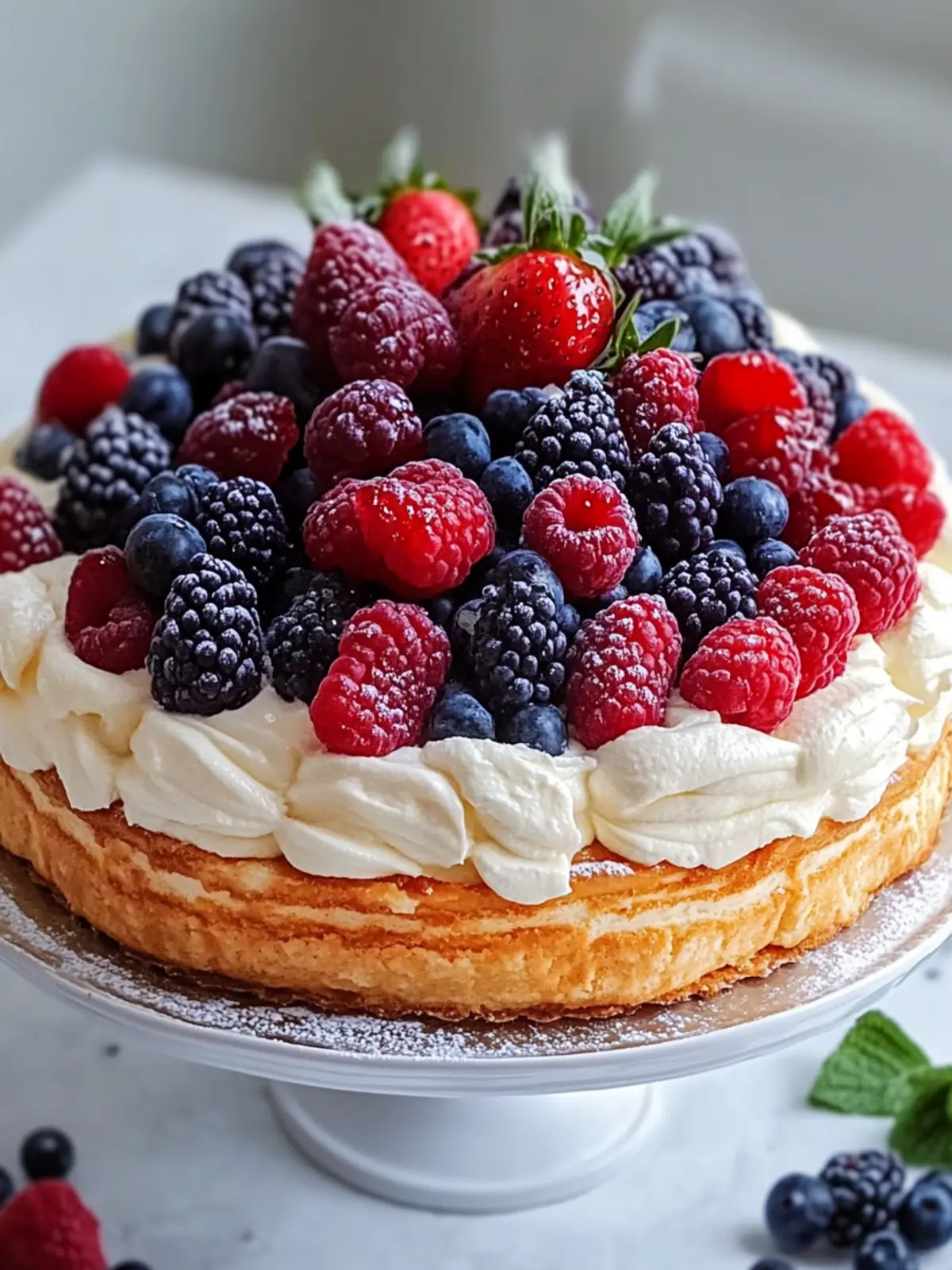 Blätterteig-Beeren-Creme-Kuchen: Ein elegantes Dessert für jeden Anlass 4 Blätterteig-Beeren-Creme-Kuchen