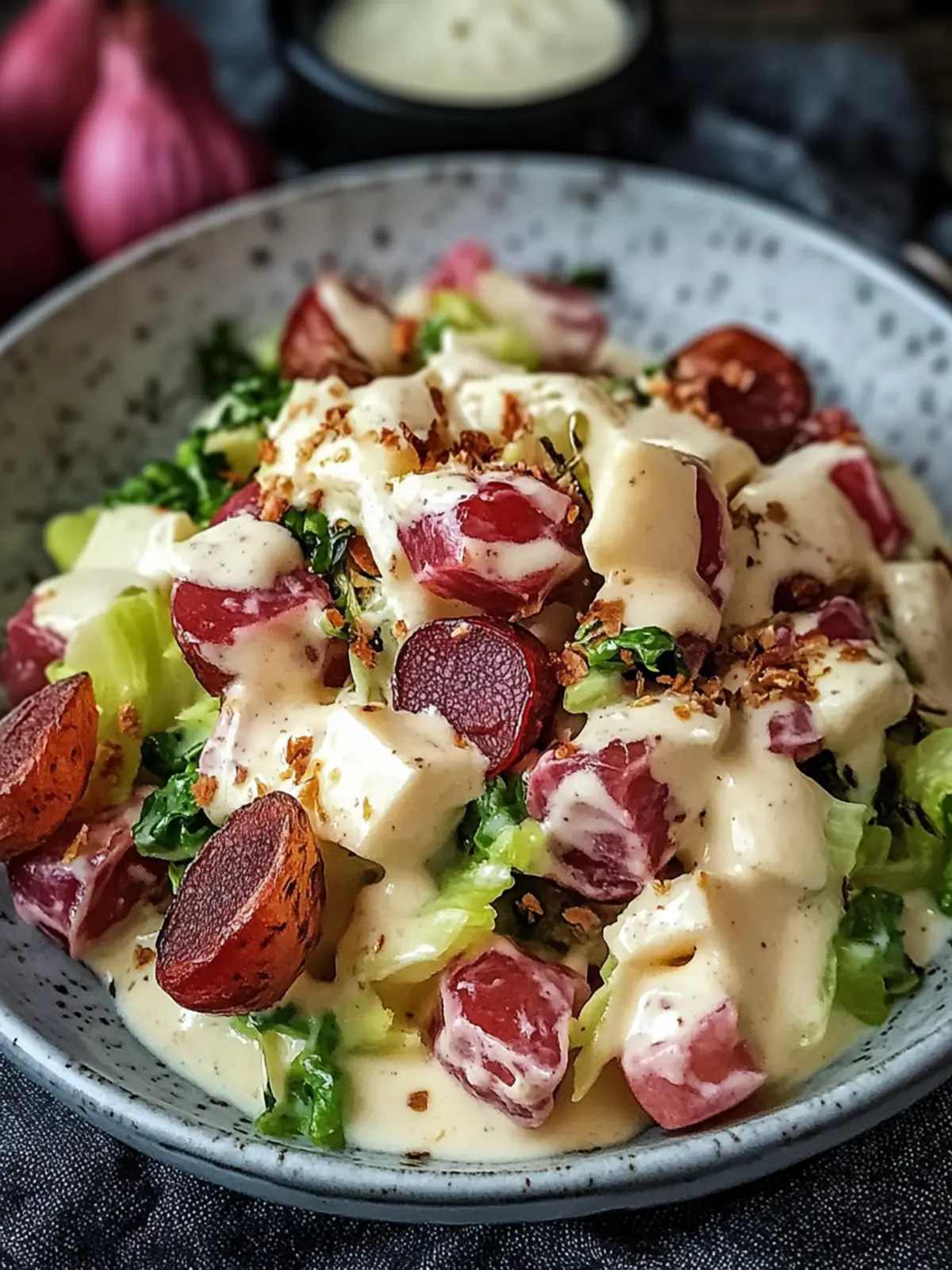 Rosenkohl mit Speck und Käsesauce – Der perfekte Genuss für Zuhause 4 Rosenkohl mit Speck und Käsesauce