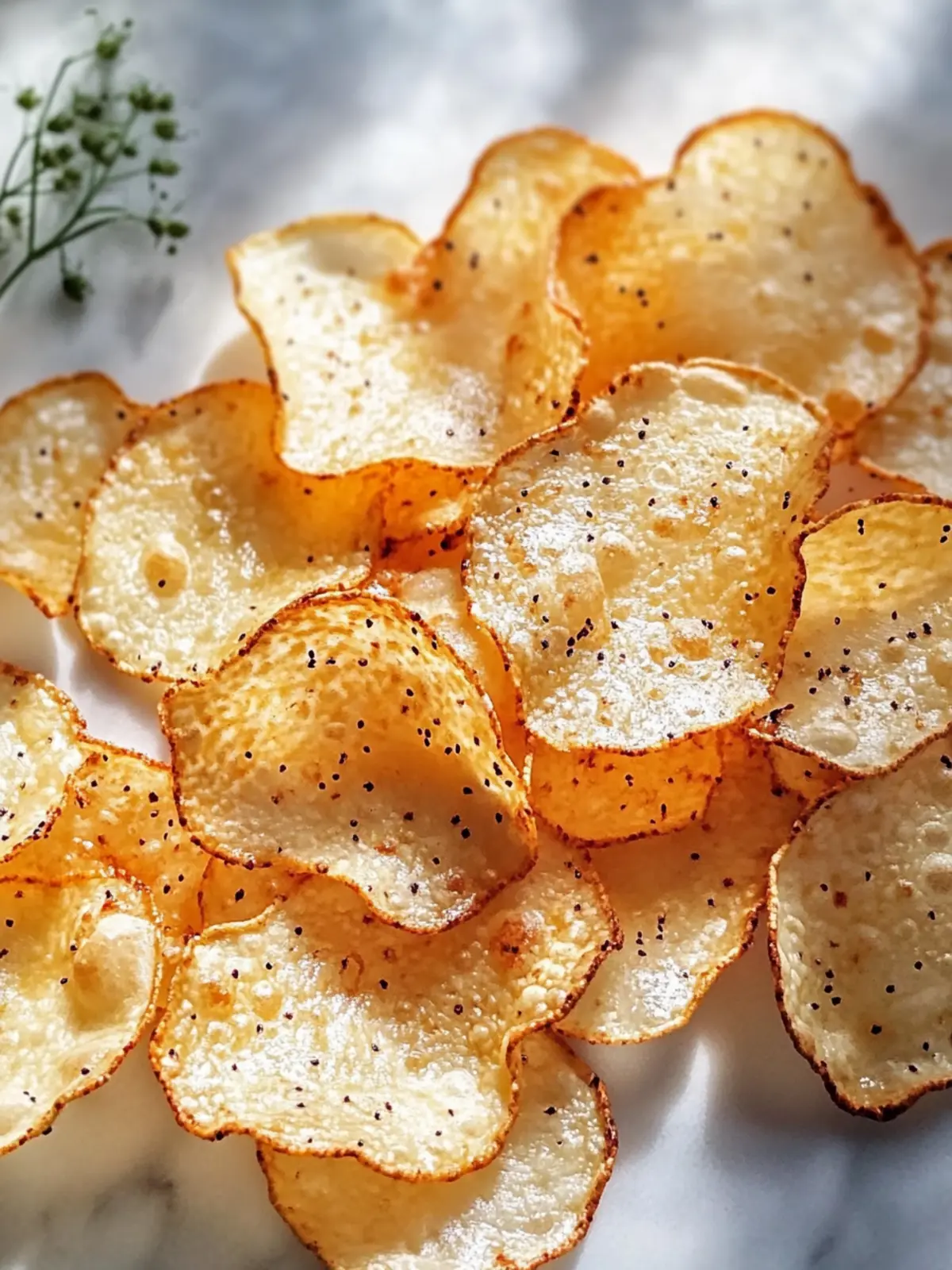 Hüttenkäse Chips