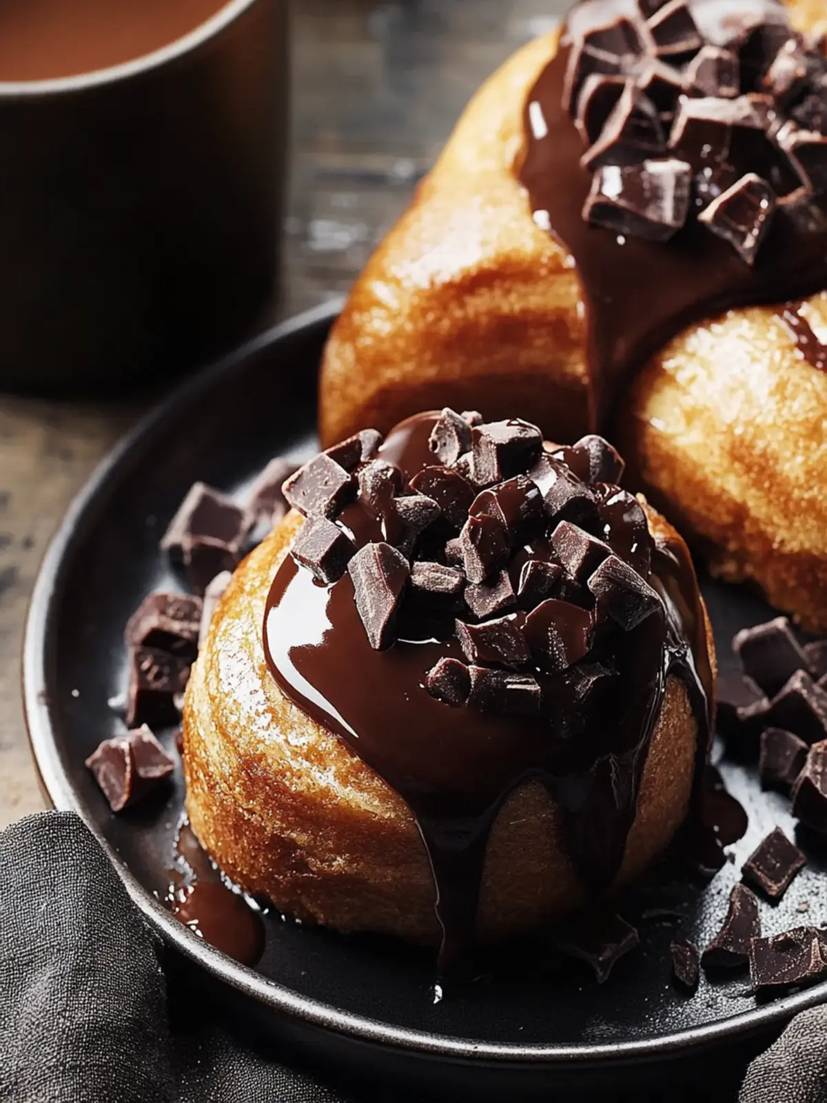 Dekadente Schokoladen-Zimt-Rollen für ein himmlisches Frühstück 2 Dekadente Schokoladen-Zimt-Rollen