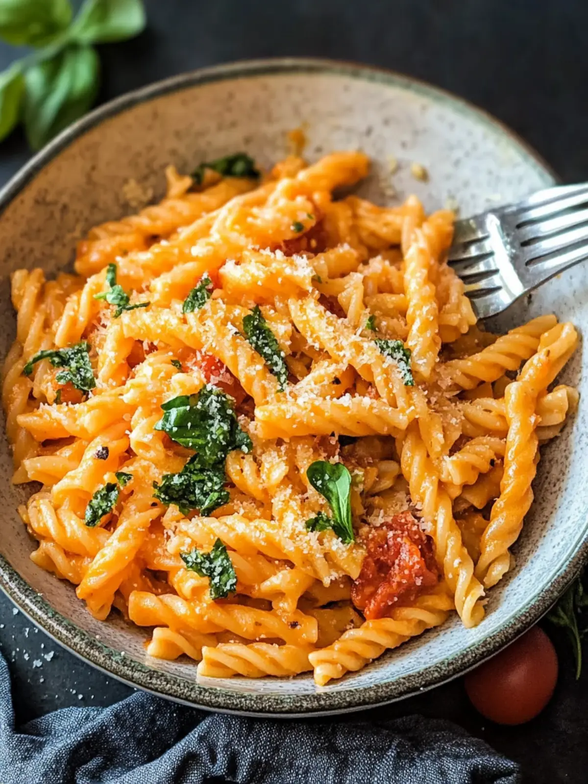 Veganer rote Paprika Pasta: Cremige Freude für jeden Abend 3 Veganer rote Paprika Pasta