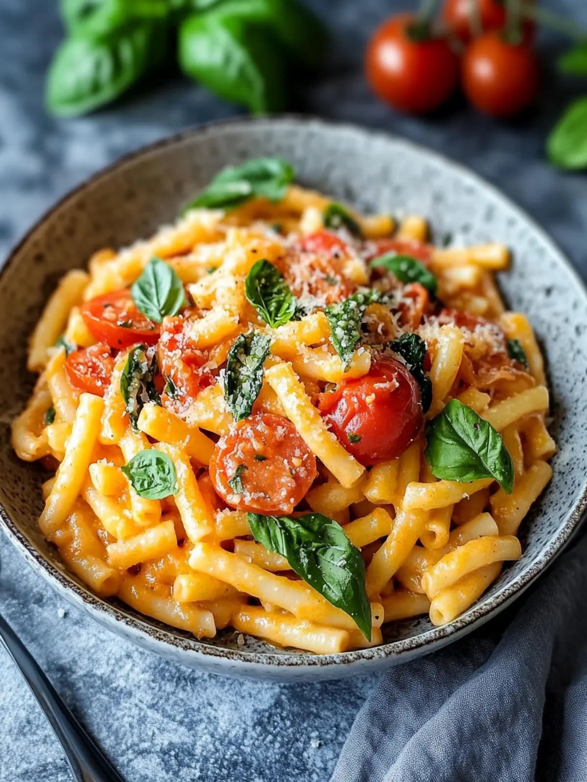 Veganer Eintopf-Pasta mit cremiger Tomatensauce für gemütliche Abende 2 Veganer Eintopf-Pasta mit cremiger Tomatensauce