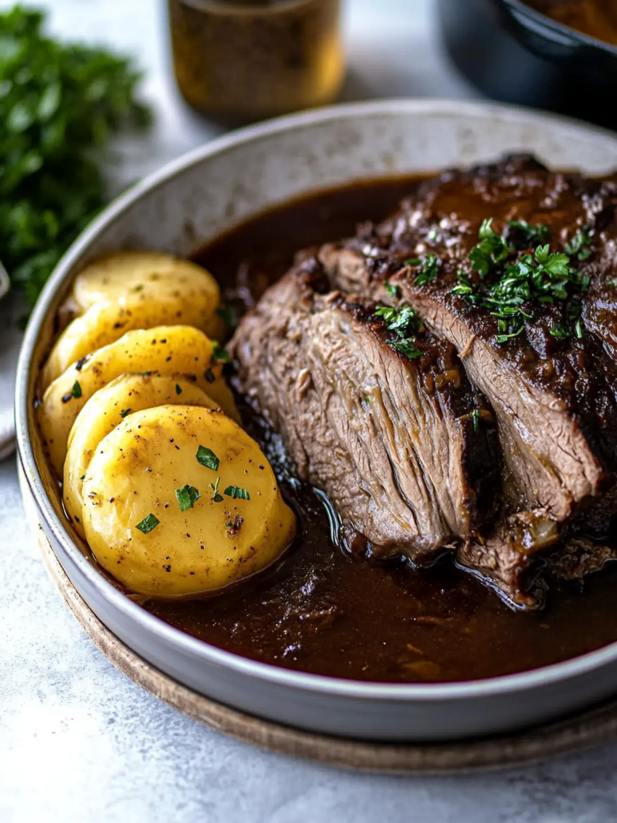 Moms Sauerbraten – Zarte Tradition für dein Festessen 5 Moms Sauerbraten
