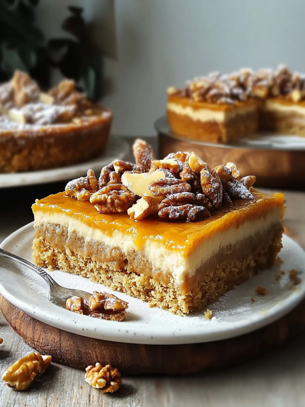 Kürbis-Pekan-Pie-Riegel: Der perfekte herbstliche Genuss 2 Kürbis-Pekan-Pie-Riegel