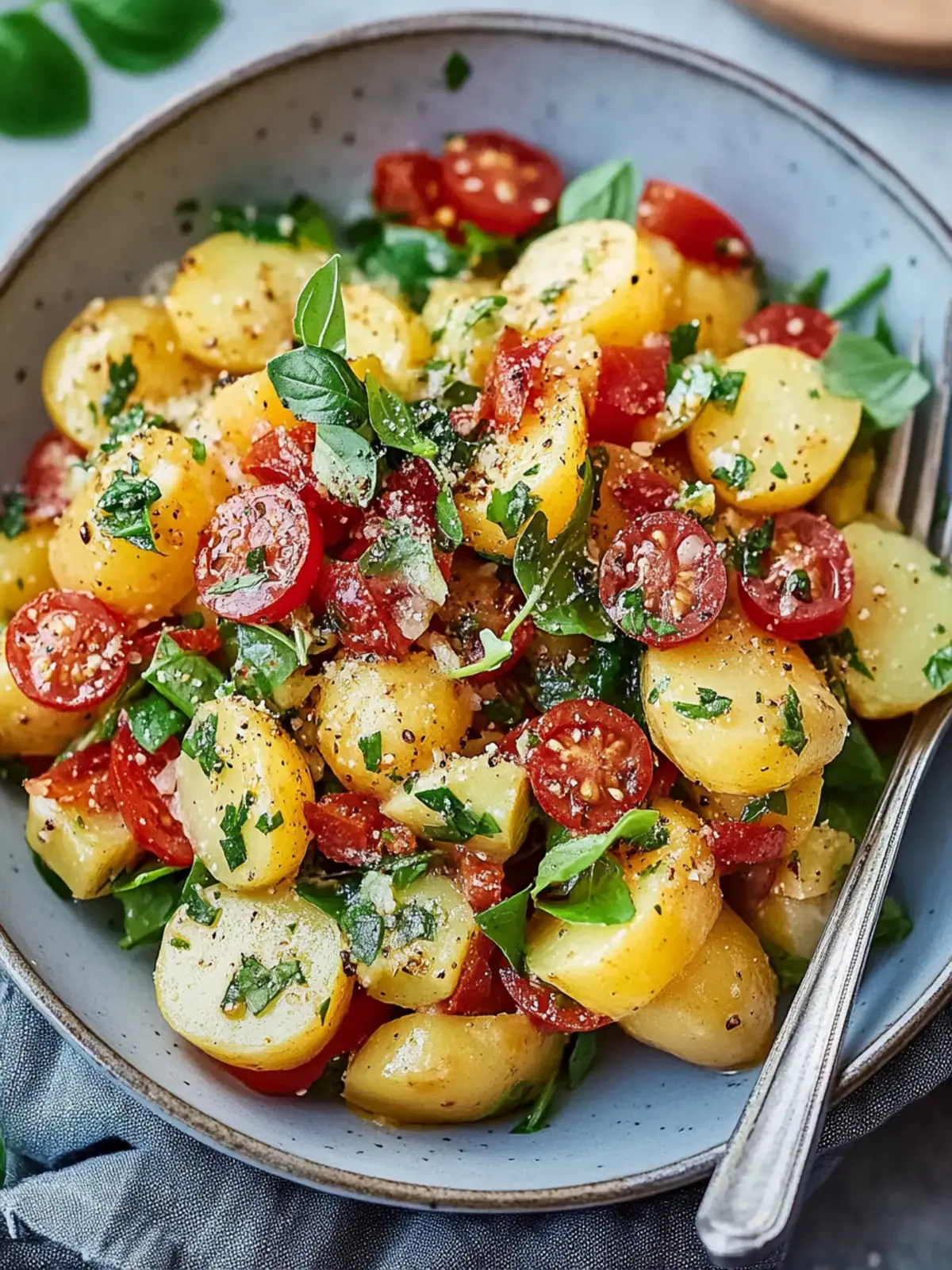 Warmer deutscher Kartoffelsalat – Herzhaft und einladend! 3 Warmer deutscher Kartoffelsalat