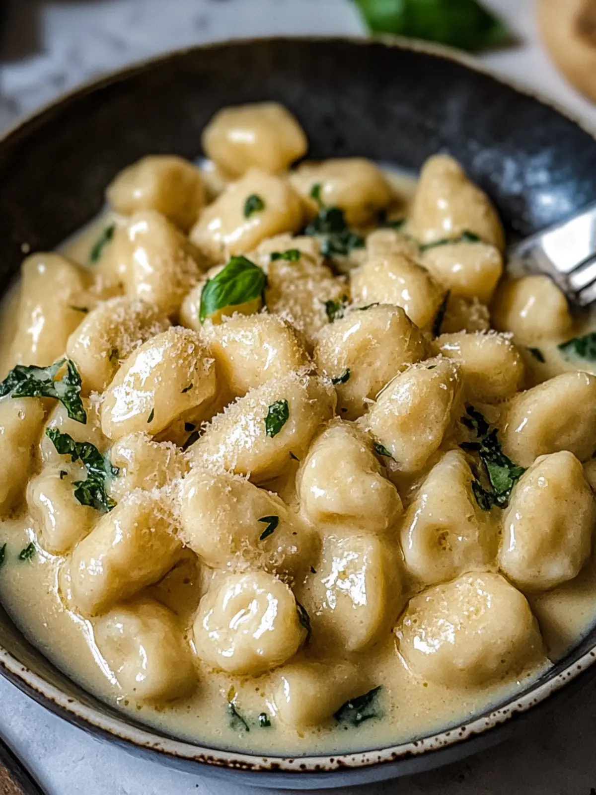 Cremige Knoblauch-Hähnchen-Gnocchi für blitzschnelle Wohlfühlküche 4 Cremige Knoblauch-Hühnchen-Gnocchi