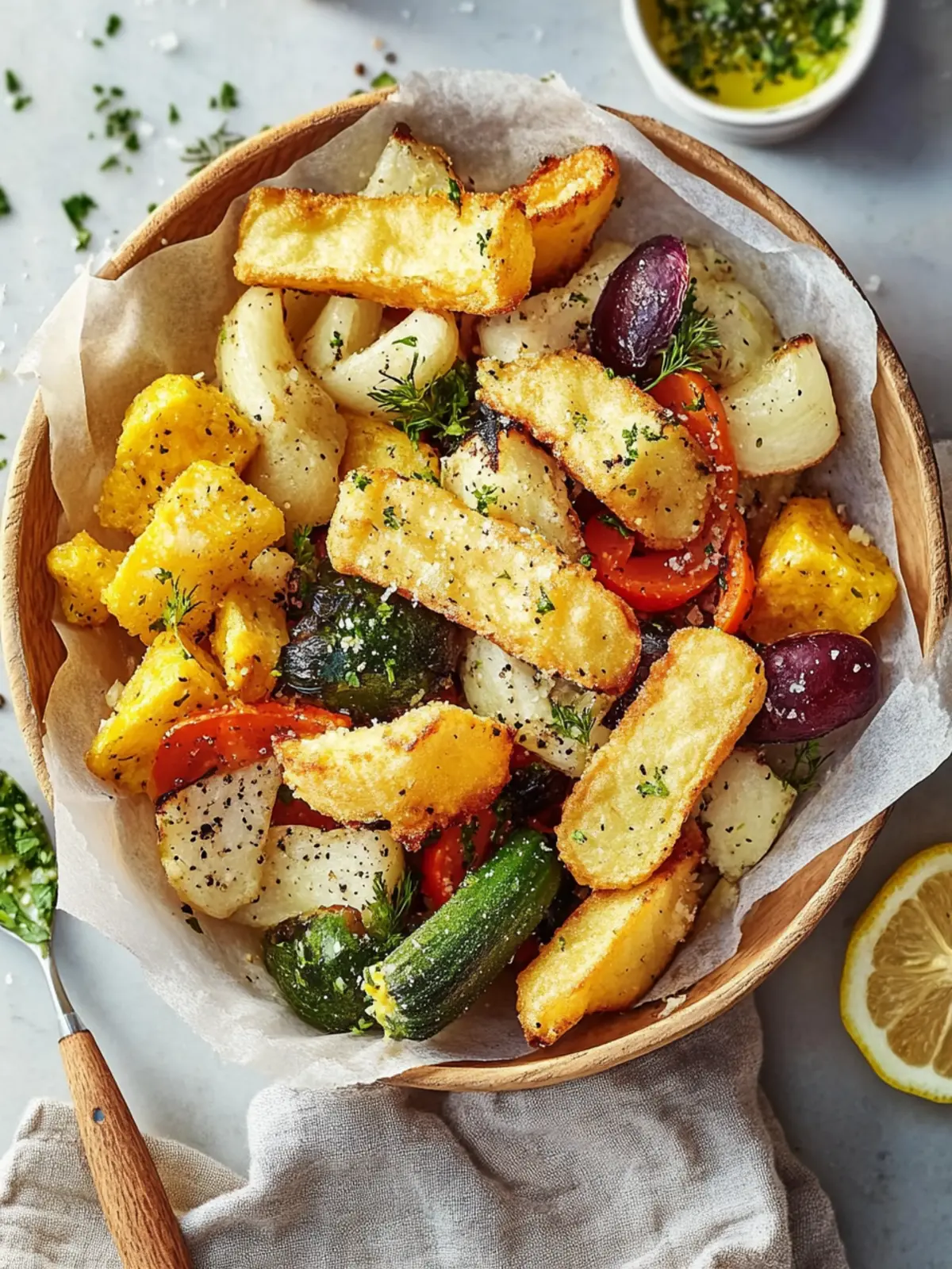 Luftfritteusen-Gemüse: Gesund, schnell und unwiderstehlich lecker 5 Luftfritteusen-Gemüse