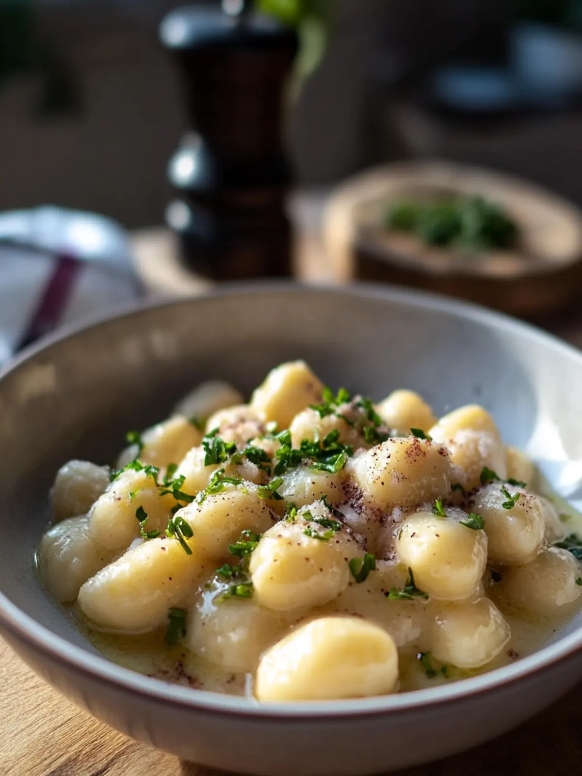 Käse und Lauch Gnocchi: Cremiger Genuss für zuhause 3 Käse und Lauch Gnocchi
