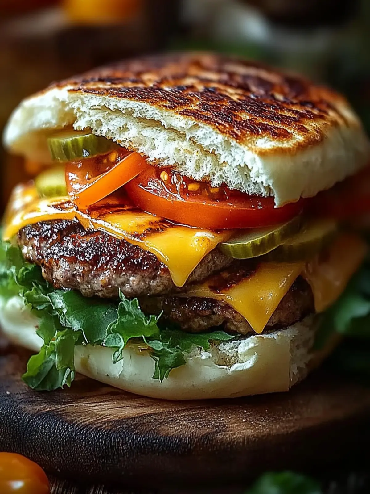 Gegrillte Cheeseburger-Wraps: Schneller Genuss für Feinschmecker 5 Gegrillte Cheeseburger-Wraps