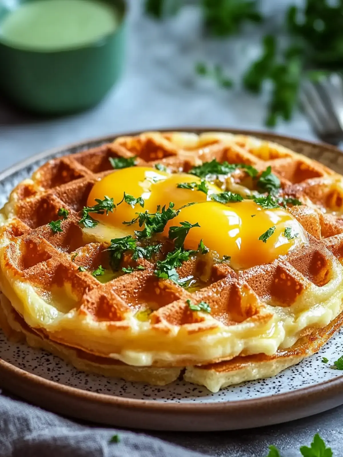 Käse und Eier Chaffle – Das perfekte Keto-Frühstück für dich 2 Käse und Eier Chaffle