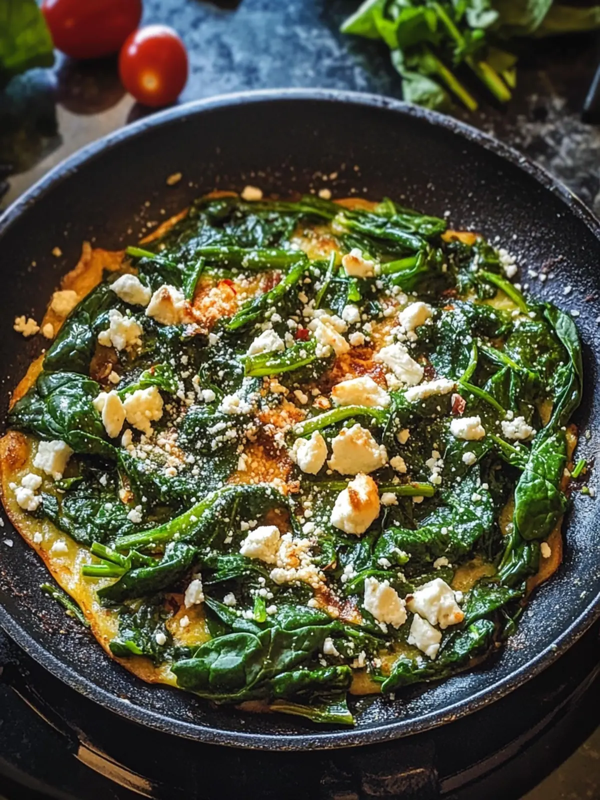 Vegetarisches Spinatpfanne – Gesund, schnell und lecker! 2 Vegetarisches Spinatpfanne