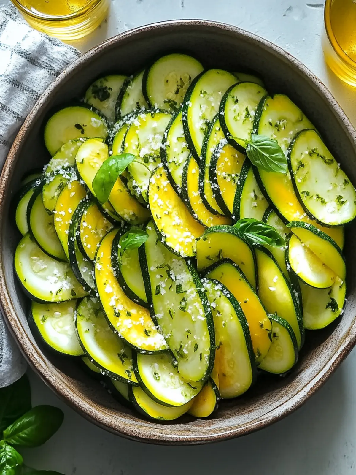 Knusprige gebackene Zucchinistreifen - Gesund und lecker snacken 2 Knusprige gebackene Zucchinistreifen