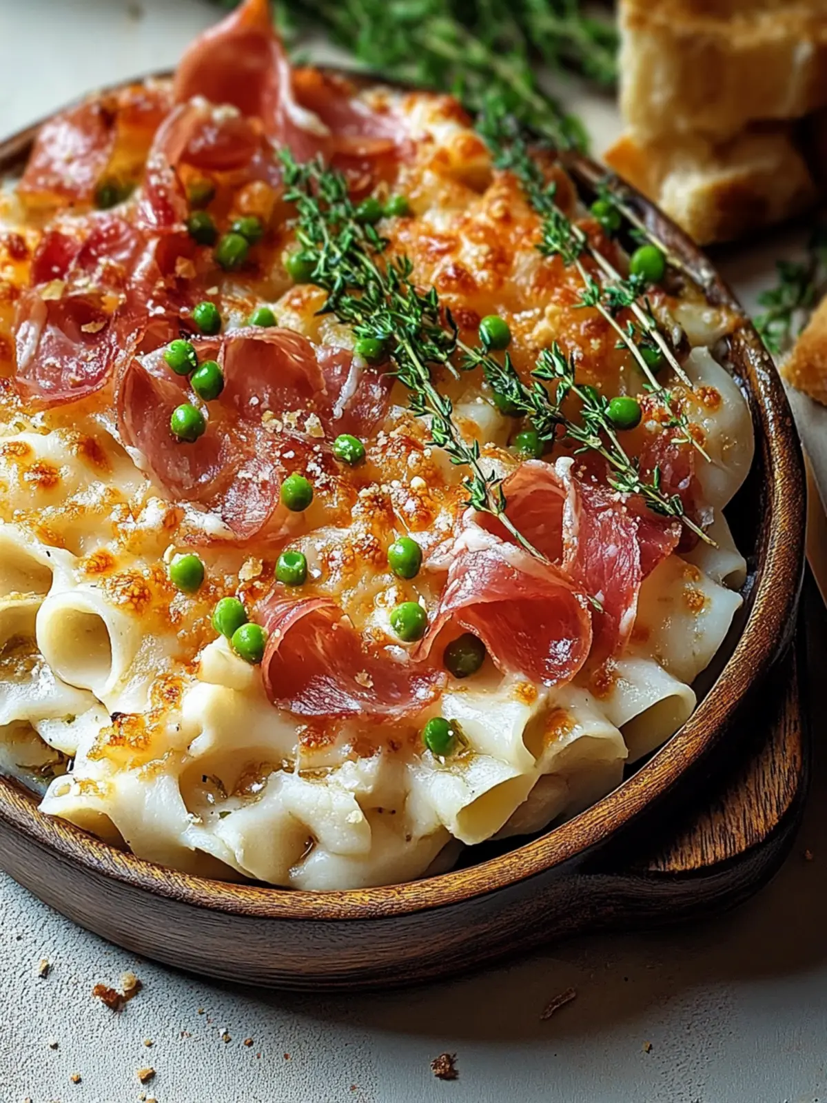 Cremige Hähnchen- und Speck-Ranch-Auflauf für ganze Familie 2 Cremige Hähnchen- und Speck-Ranch-Auflauf