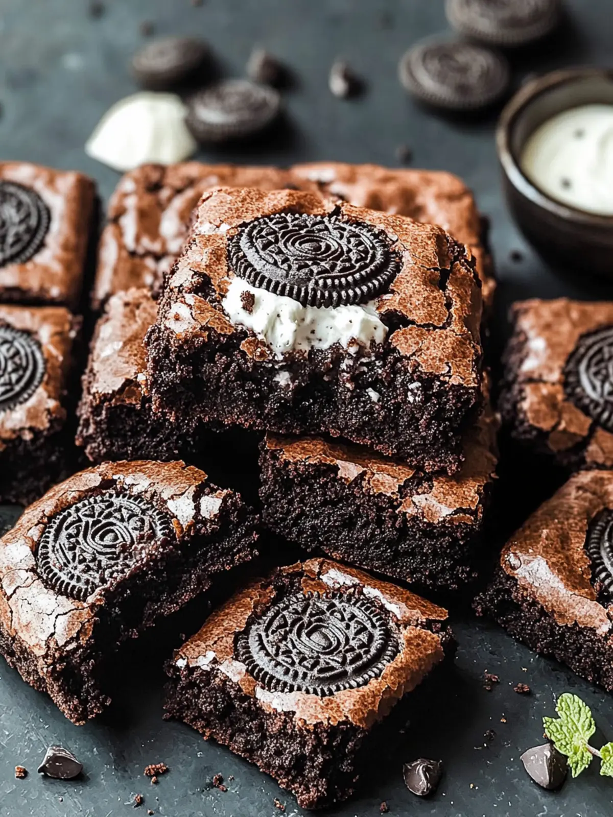 Oreo Brownie Kekse: Der perfekte Genuss für Schokoladenliebhaber 4 Oreo Brownie Kekse