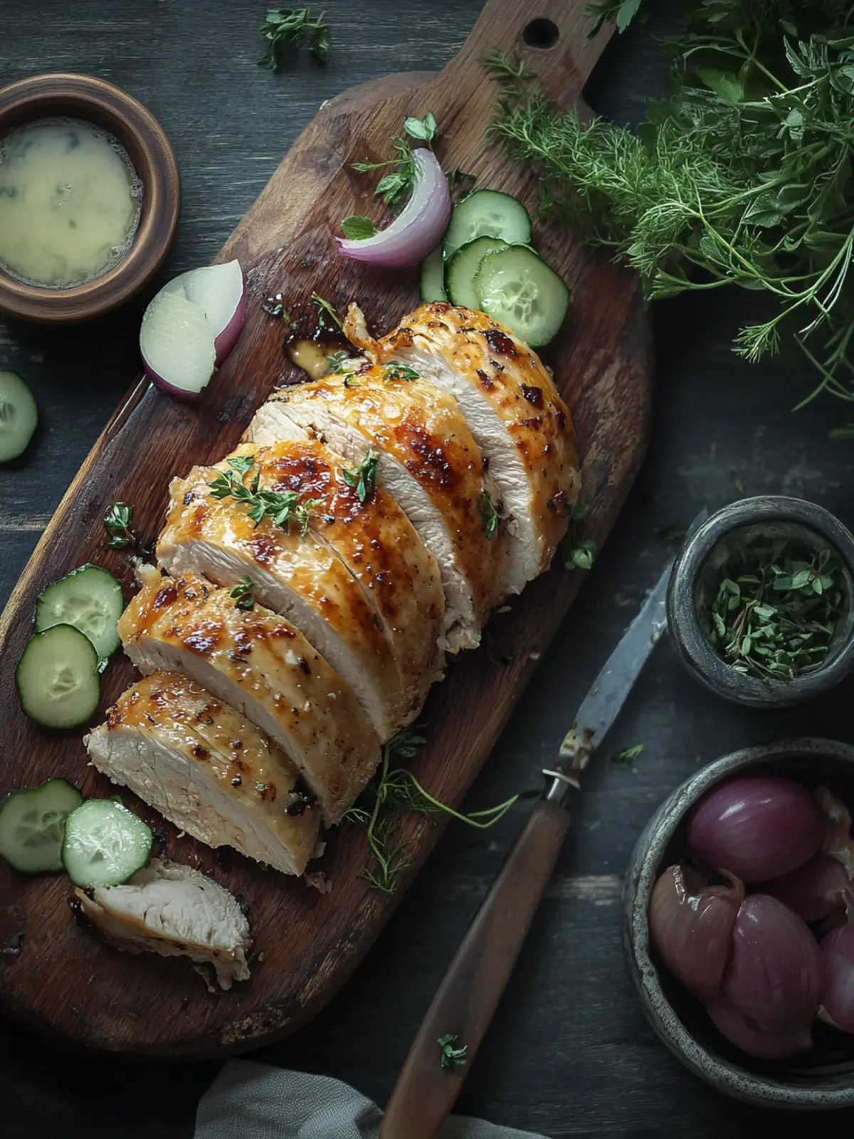 Hühnchen Cordon Bleu Auflauf mit knusprigem Panko-Topping 2 Hühnchen Cordon Bleu Auflauf