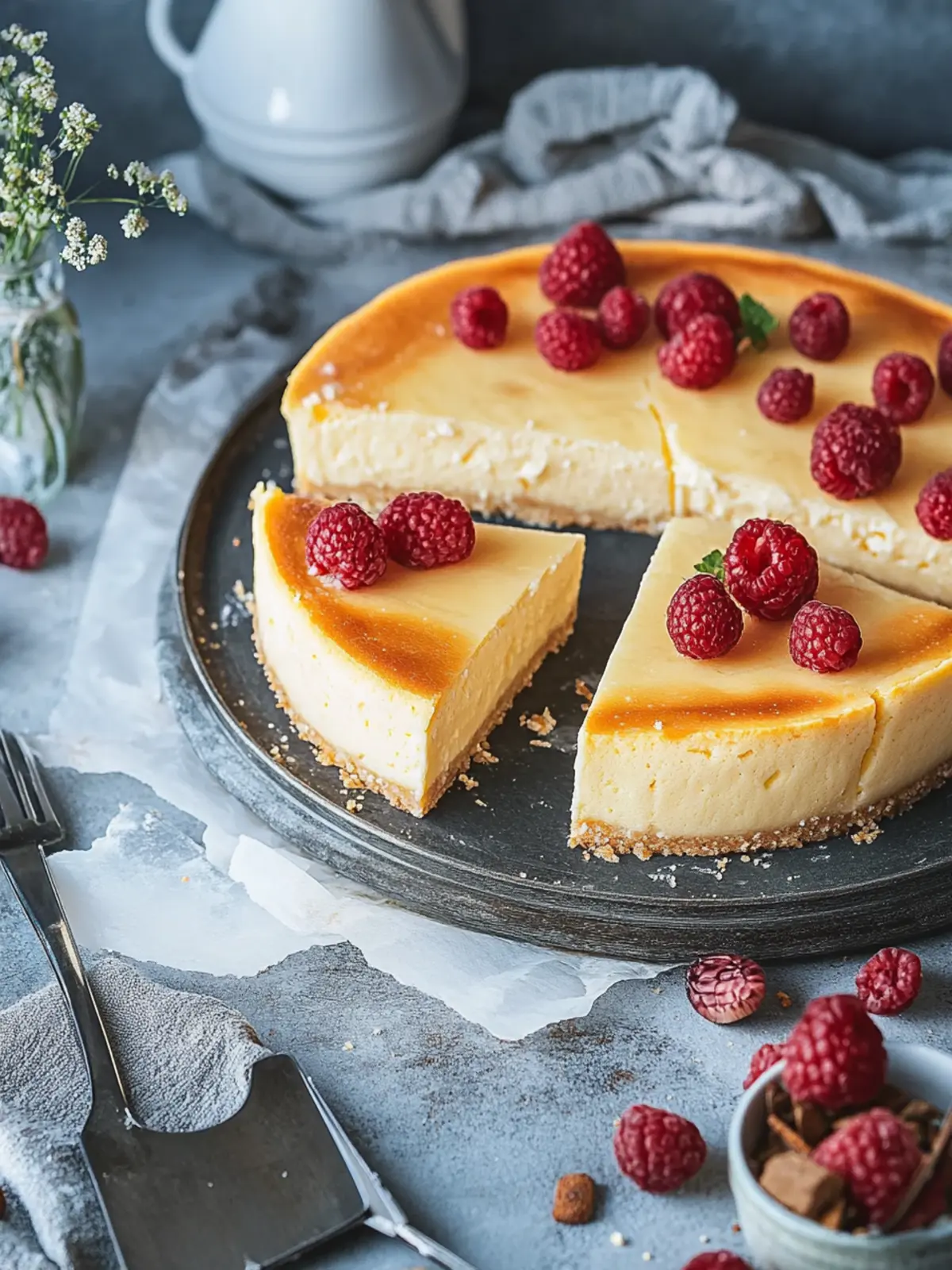 Feuchter Blechkuchen Käsekuchen