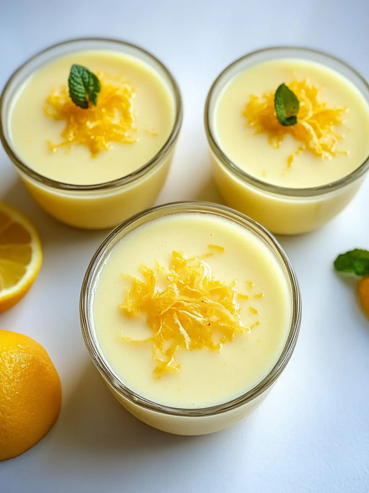 Zitronen-Posset: Einfaches Dessert für jeden Anlass 2 Zitronen-Posset