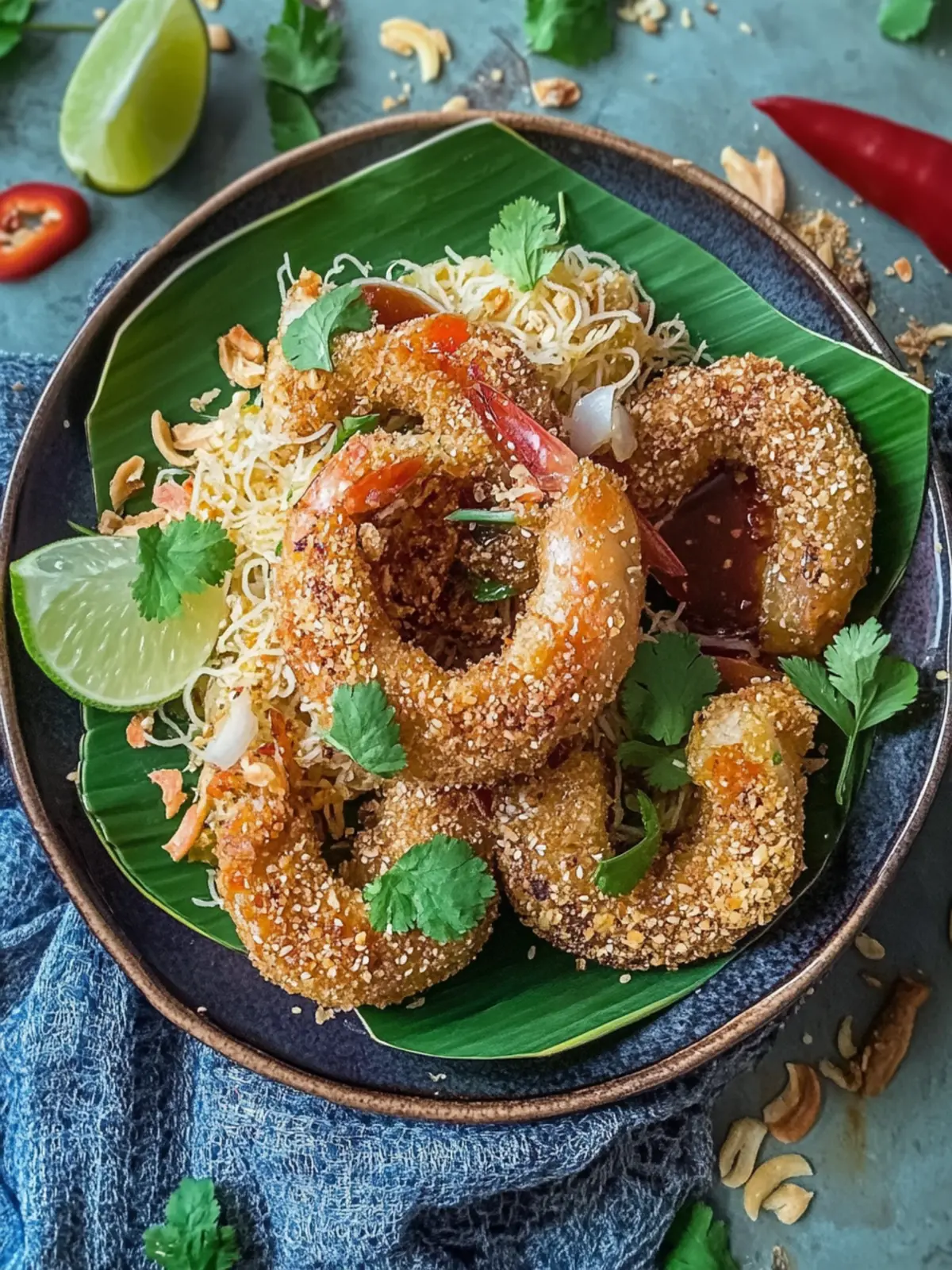 Crispy Authentische thailändische Garnelenkekse zum Verlieben 2 Authentische thailändische Garnelenkekse