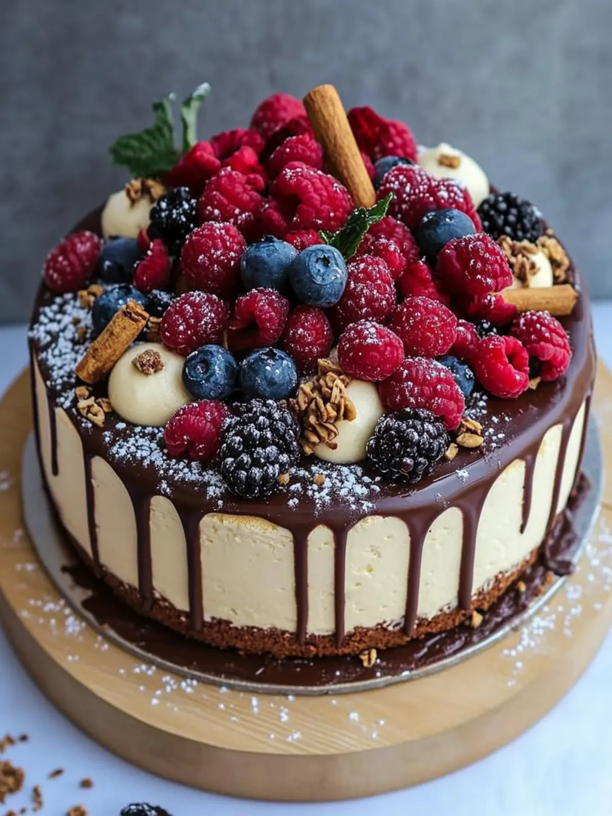 Schokoladen-Vanille-Tropfkuchen mit Traumhaftem Drip-Effekt 5 Schokoladen-Vanille-Tropfkuchen