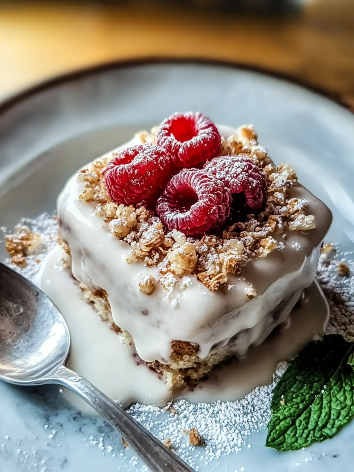 Hochproteinhaltiger Zimtbrötchen Haferbrei Auflauf für den perfekten Start 2 Hochproteinhaltiger Zimtbrötchen Haferbrei Auflauf