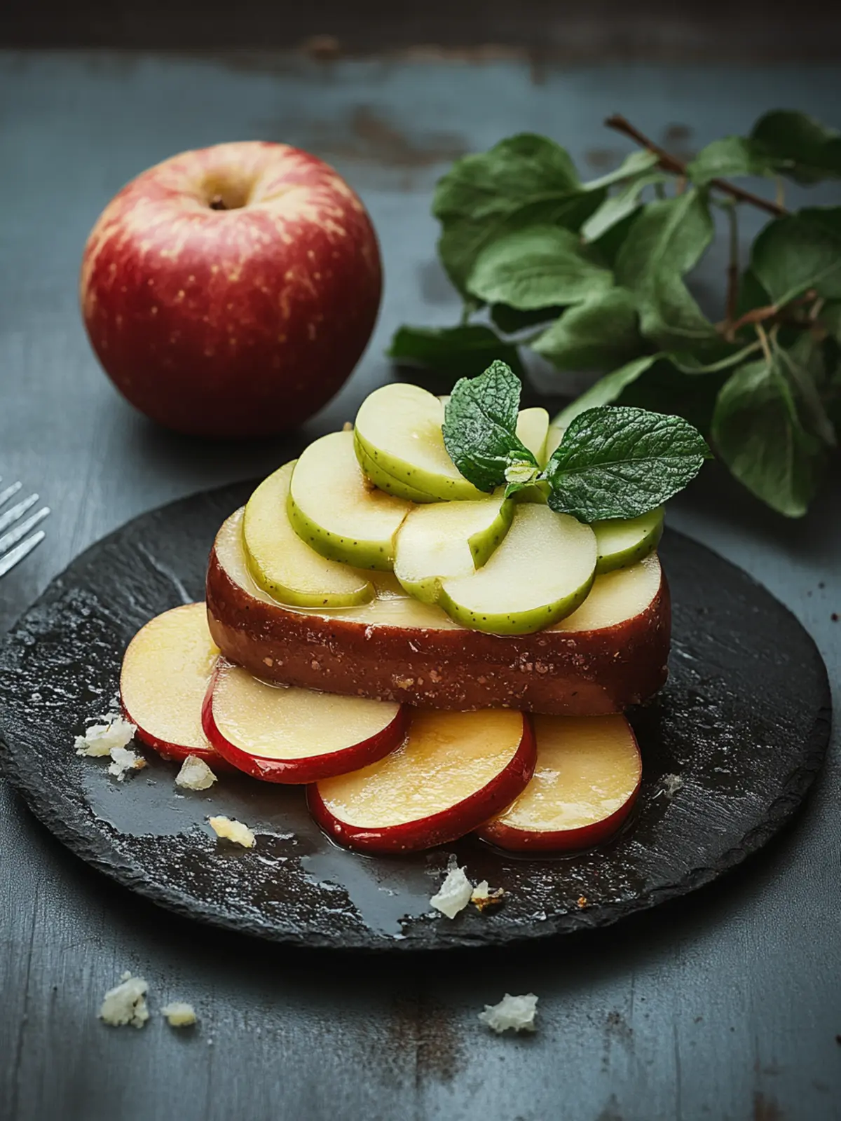 Zartes Apfel und Blutwurst – Ein Herzhaftes Genuss Erlebnis 3 Apfel und Blutwurst