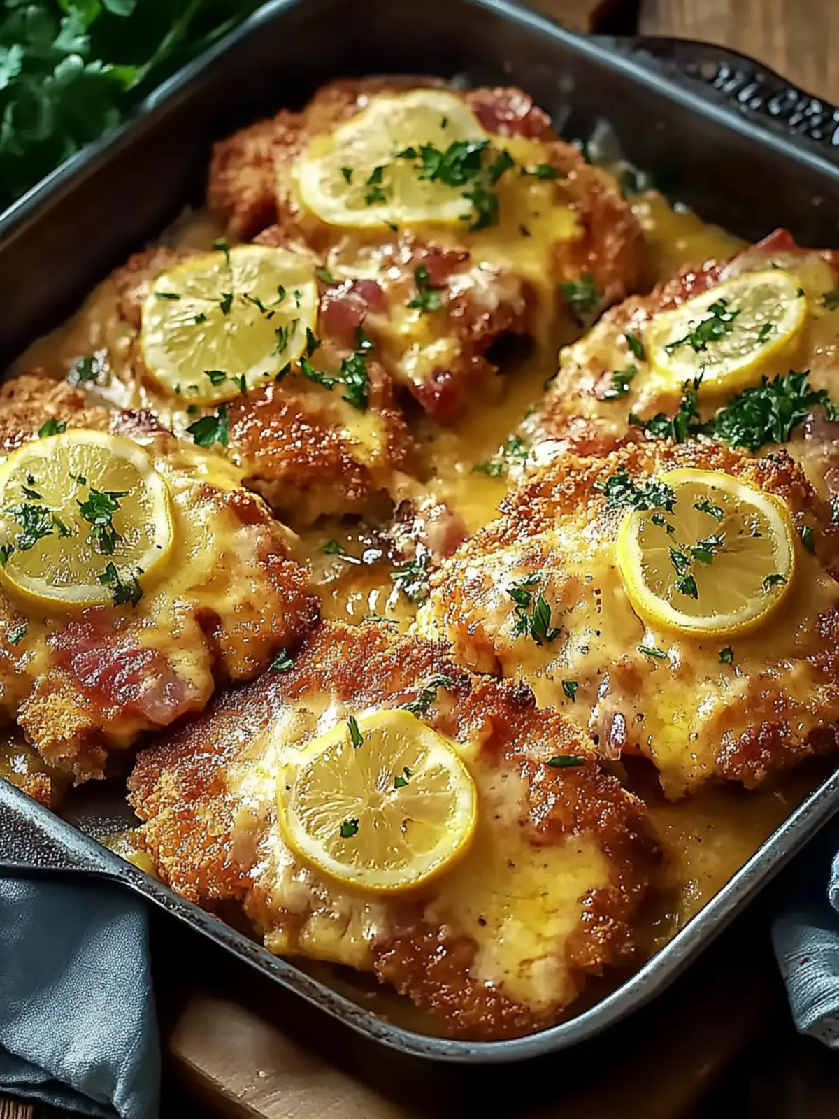 Incredible Ultimate Baked Party Schnitzel: Knusprig und Lecker 2 Incredible Ultimate Baked Party Schnitzel aus dem Ofen