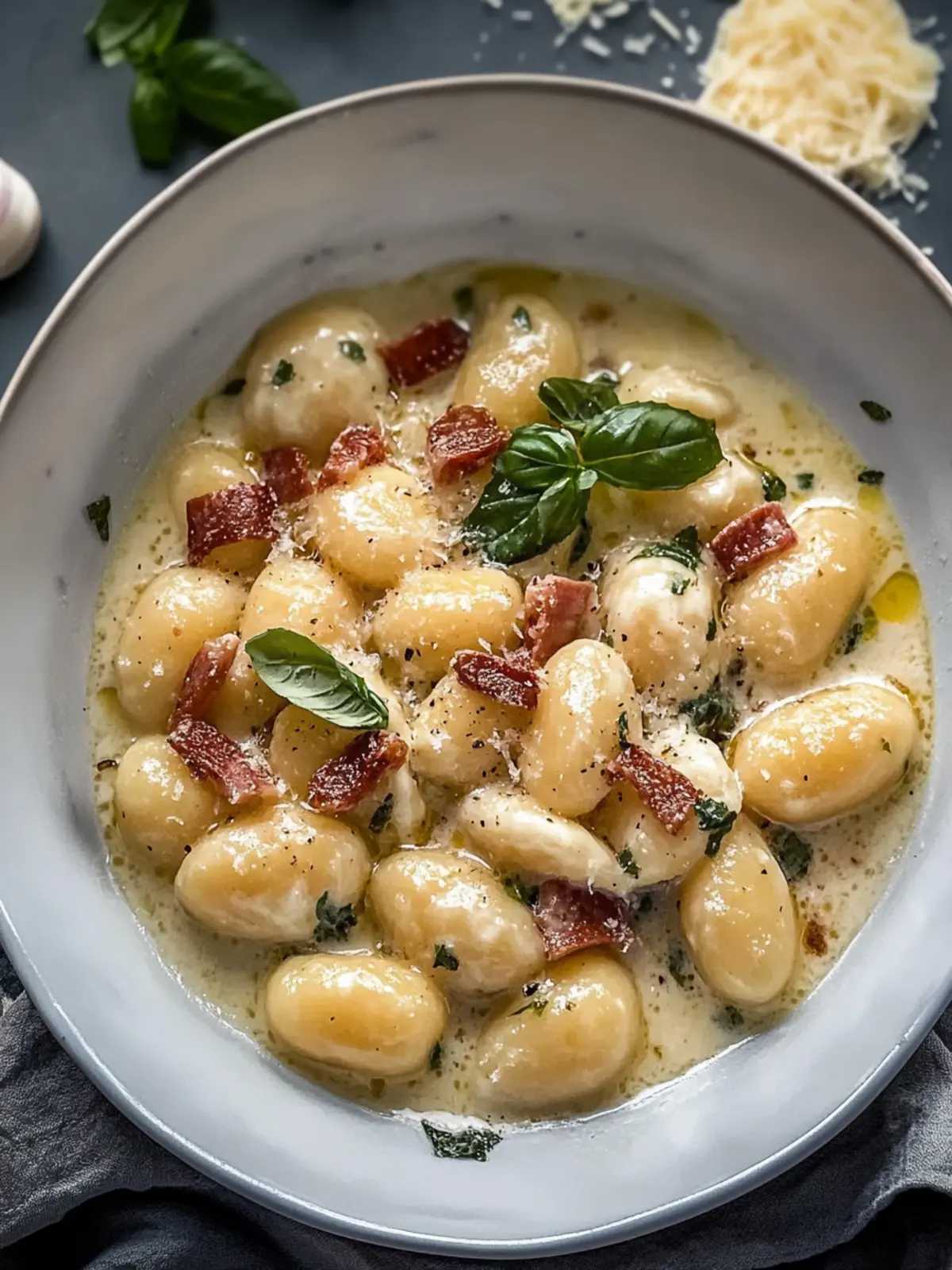 Cremiges Hühnchen mit Gnocchi: Einfach, schnell und köstlich 4 Cremiges Hühnchen mit Gnocchi