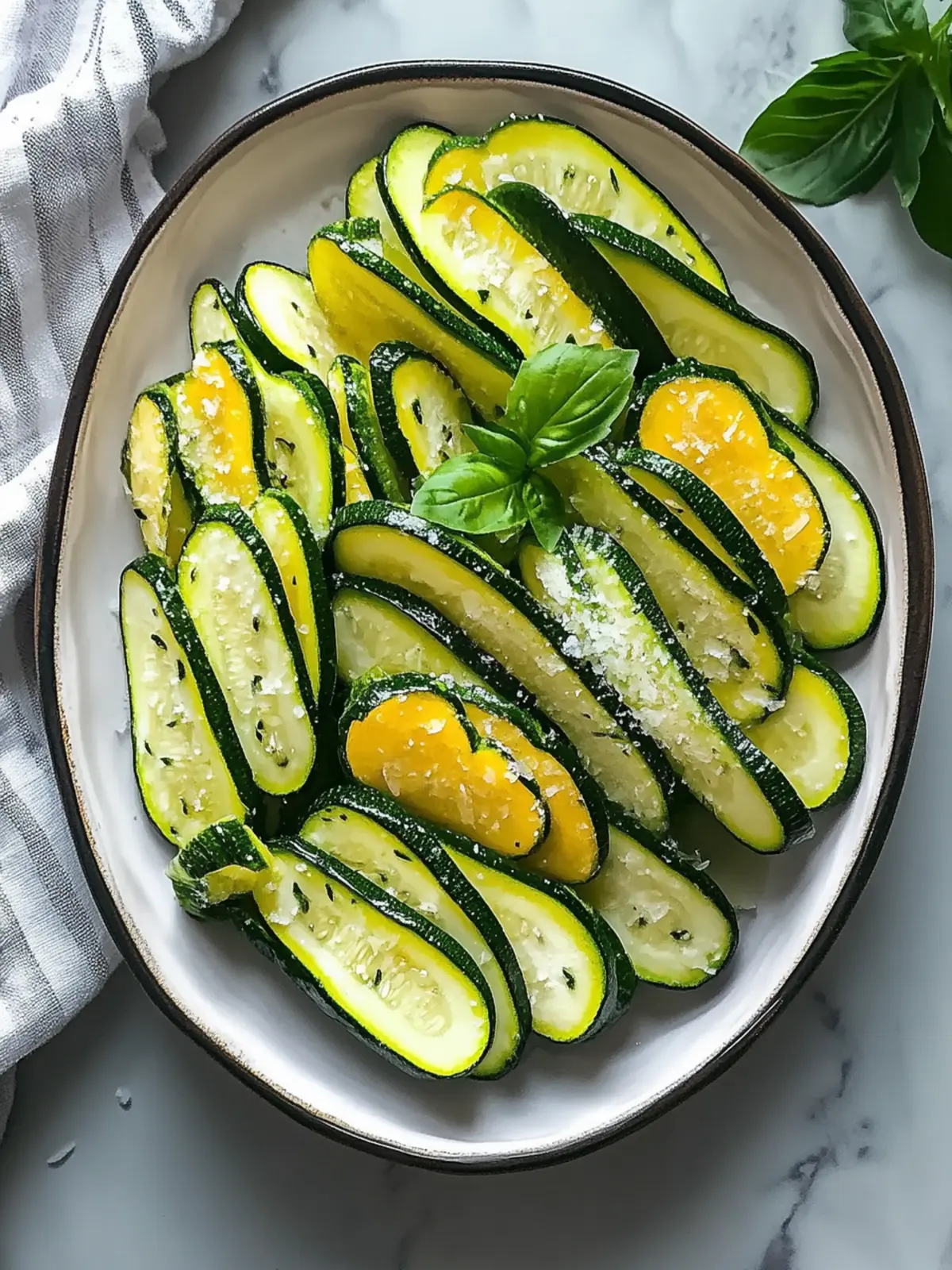 Knusprige gebackene Zucchinistreifen - Gesund und lecker snacken 4 Knusprige gebackene Zucchinistreifen