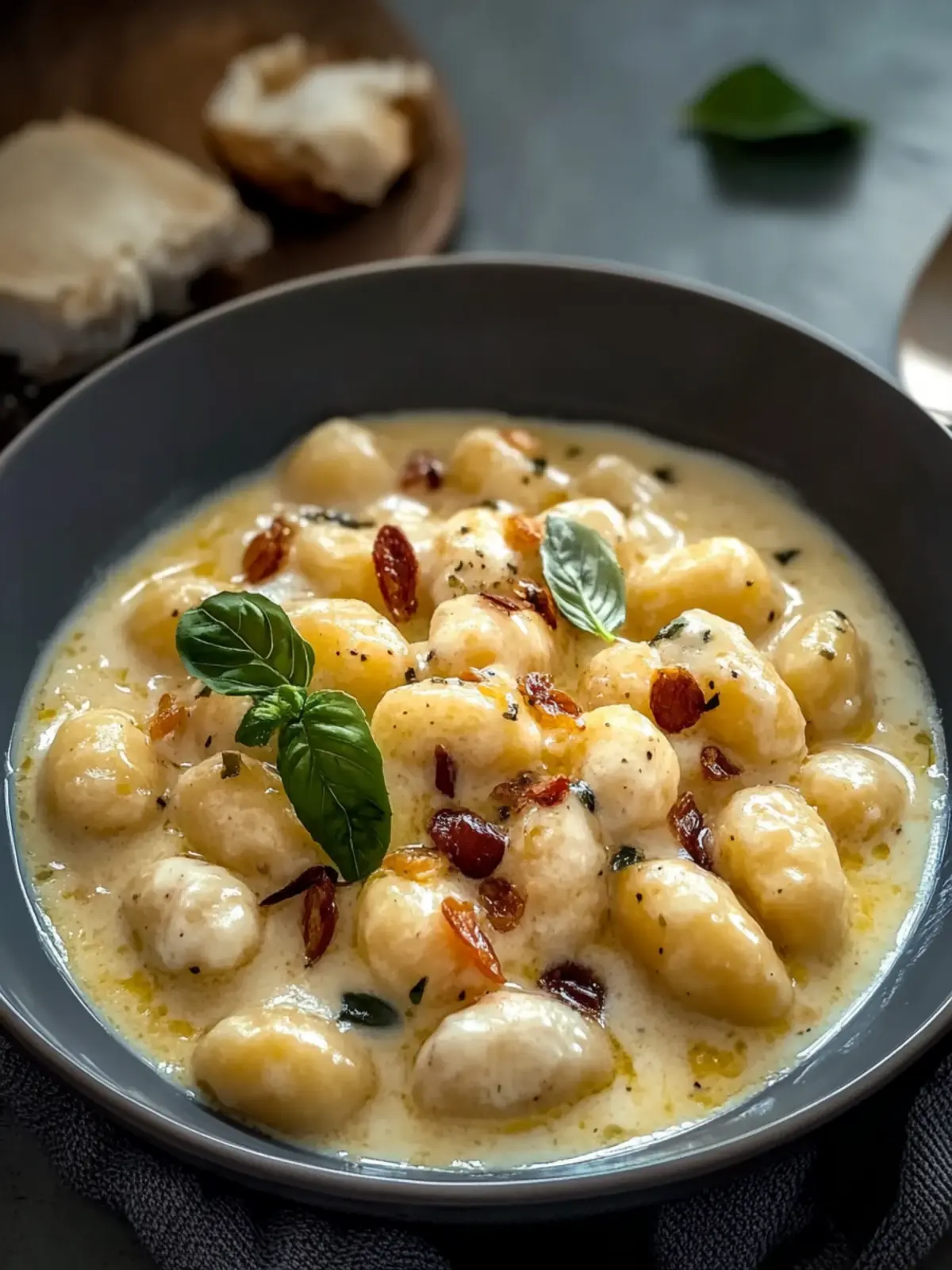 Cremiges Hühnchen mit Gnocchi: Einfach, schnell und köstlich 5 Cremiges Hühnchen mit Gnocchi