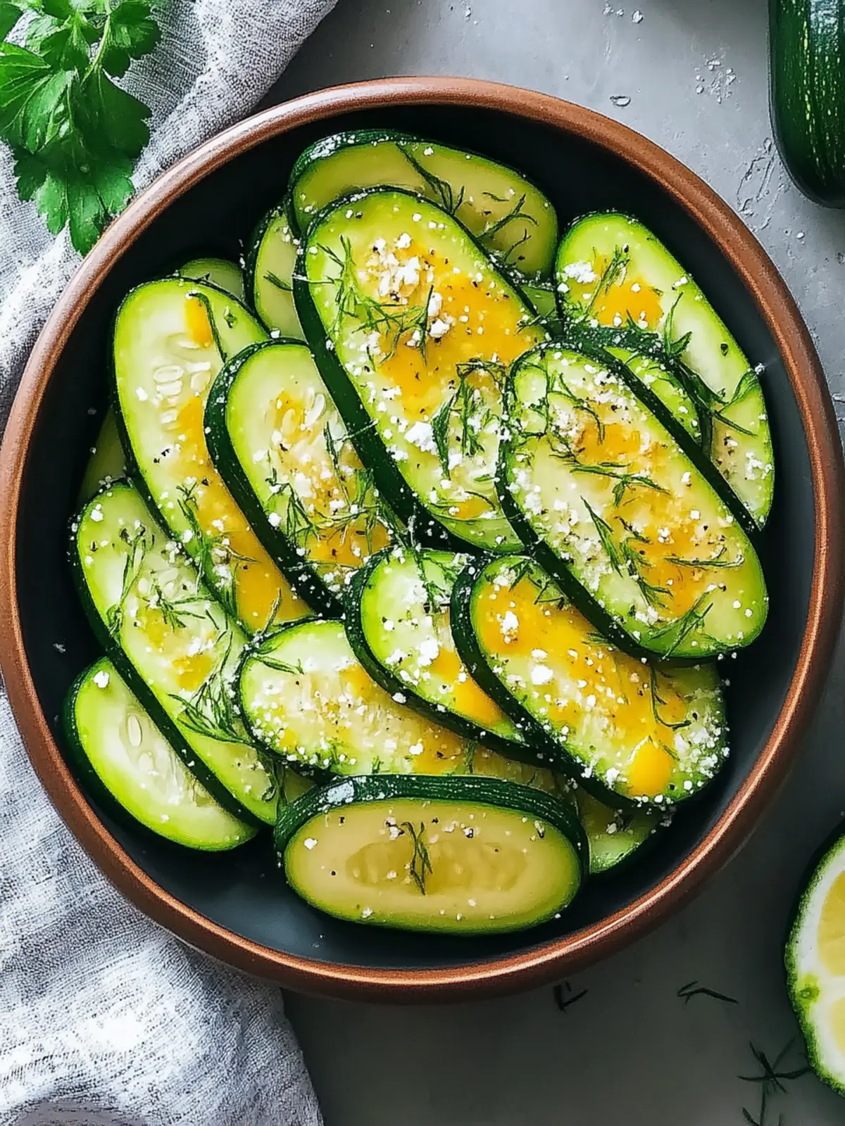 Knusprige gebackene Zucchinistreifen - Gesund und lecker snacken 5 Knusprige gebackene Zucchinistreifen