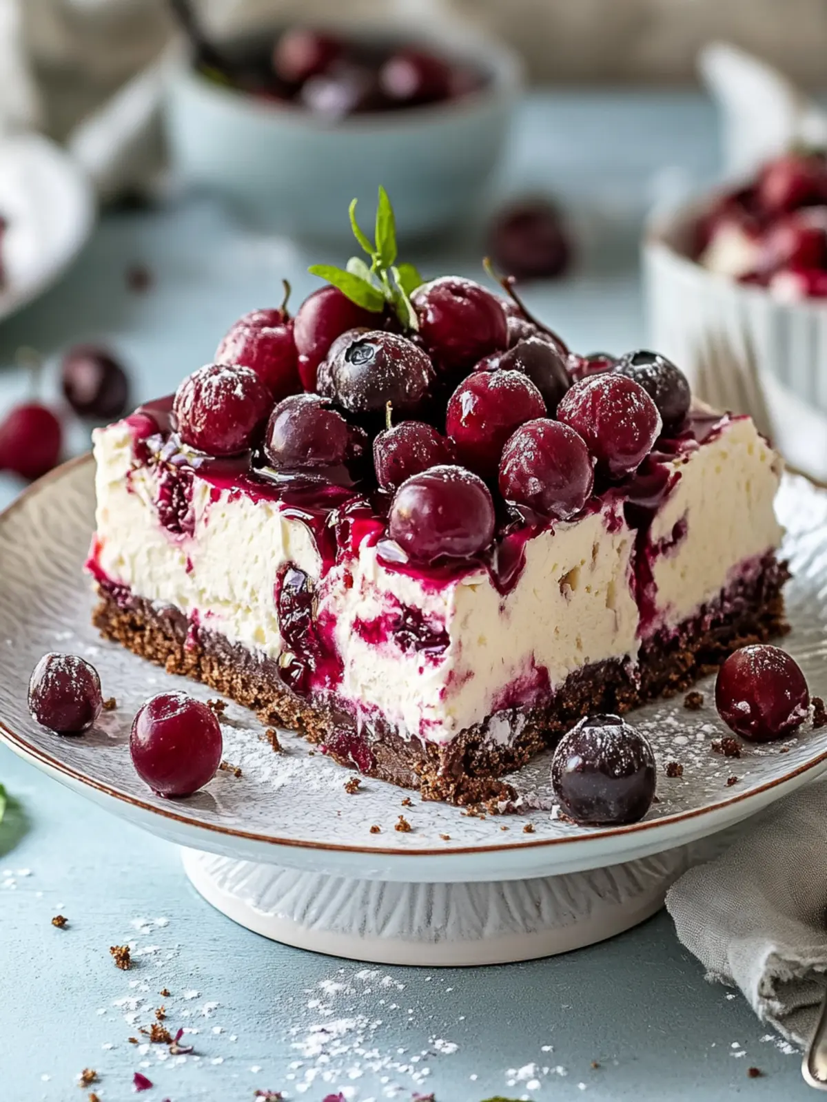 Einfache Schwarzwälder Kirschtorte vom Blech für jeden Anlass 4 Schwarzwälder Kirschtorte