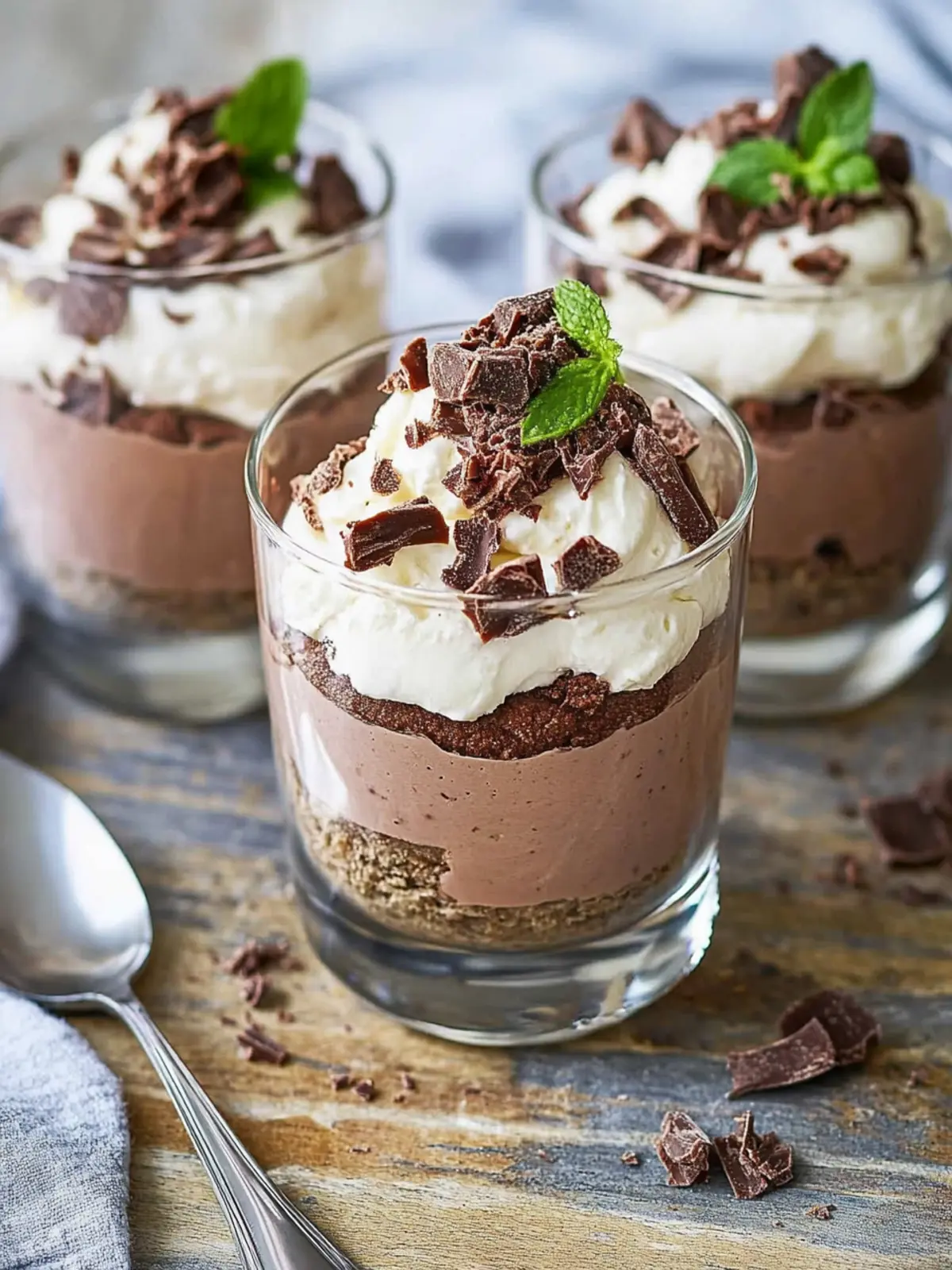 Schokoladenhaselnussmascarponebecher: Cremiger Genuss ohne Backen 2 Schokoladenhaselnussmascarponebecher