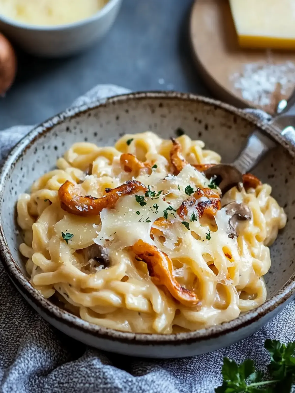 Köstlicher Spätzle und Pilzauflauf mit Käse für Genießer 5 Spätzle und Pilzauflauf mit Käse