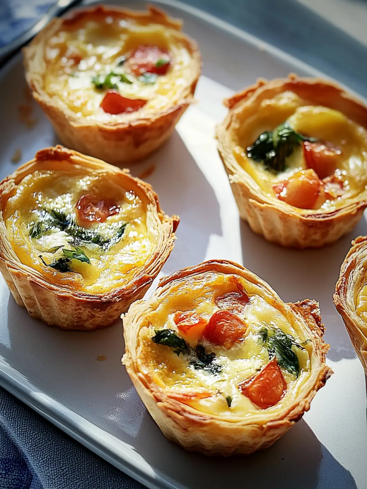 Mini-Frühstücks-Quiches: Kreative Snacks für jeden Brunch 3 Mini-Frühstücks-Quiches