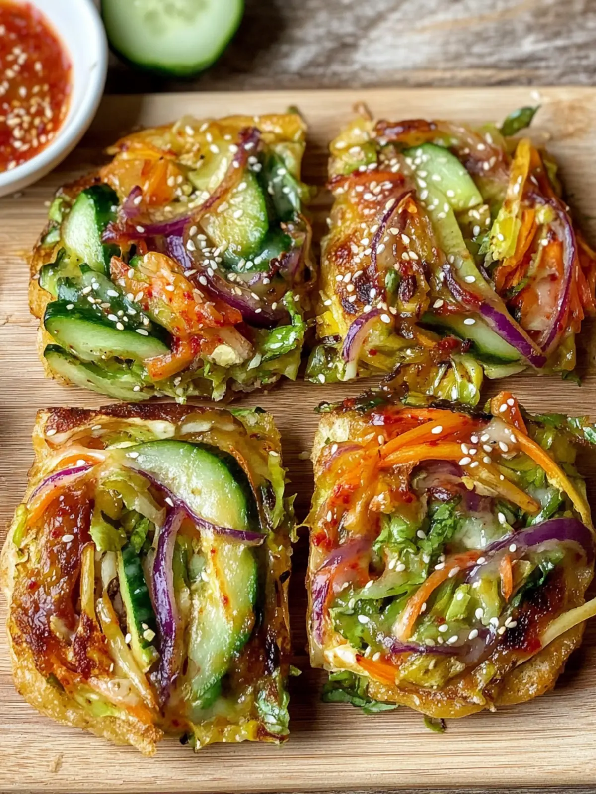 Koreanische Gemüsepuffer: Knusprig und voller Geschmack 4 Koreanische Gemüsepuffer