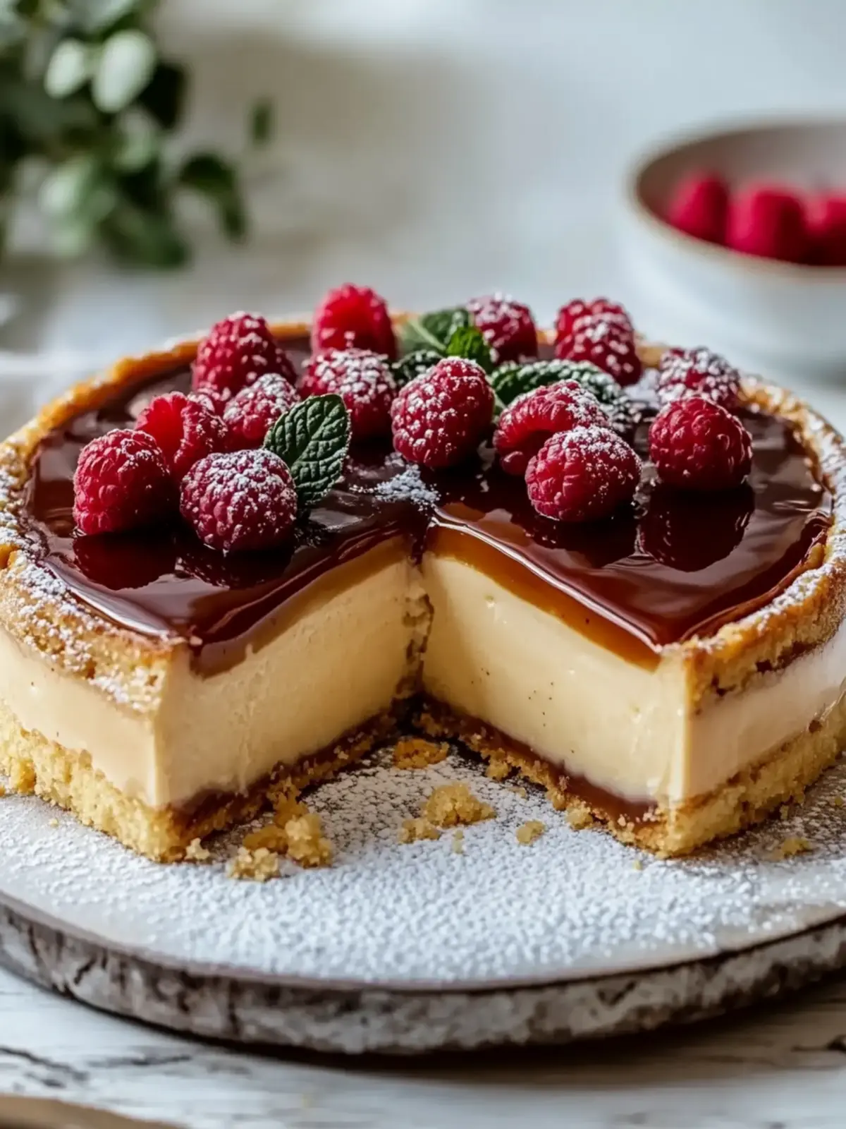 Gesalzener Karamell-Käsekuchen: Ein himmlischer Genuss für Jeden 2 Gesalzenes Karamell-Käsekuchen