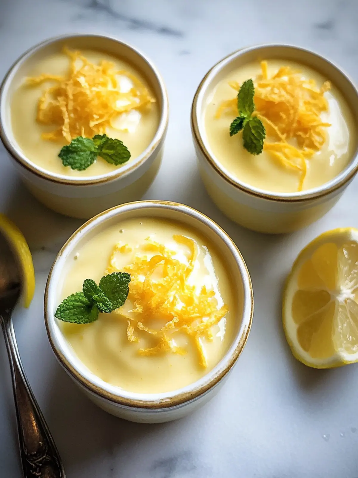 Zitronen-Posset: Einfaches Dessert für jeden Anlass 5 Zitronen-Posset