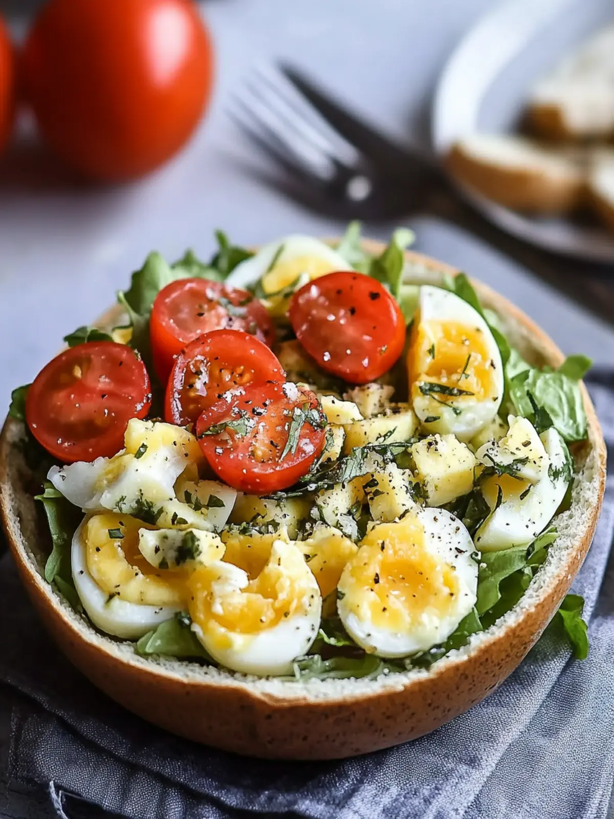 Deutscher Eier-Salat: Schnell, einfach und unwiderstehlich lecker 3 deutscher Eier-Salat